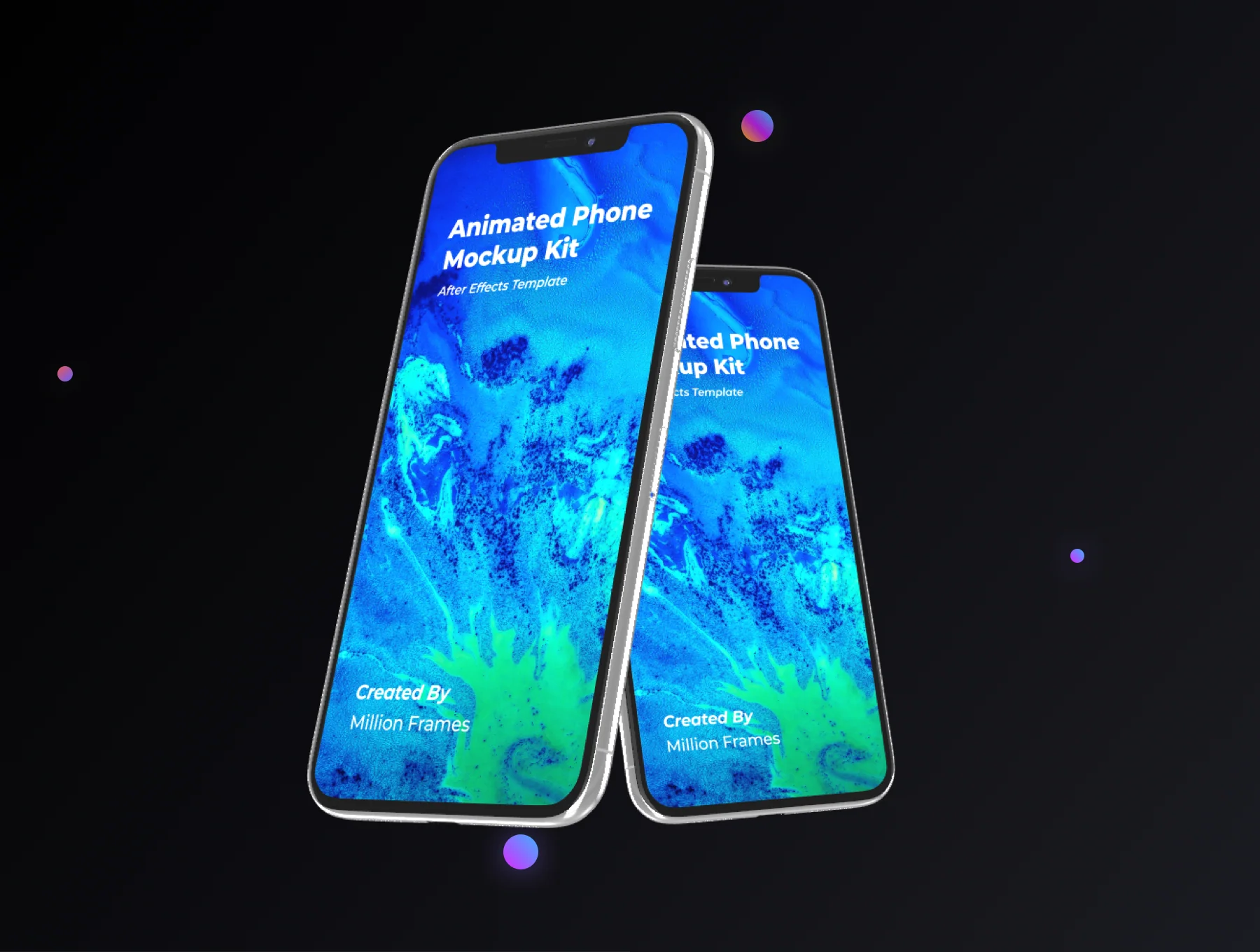 Animated Phone Mockup Kit 6