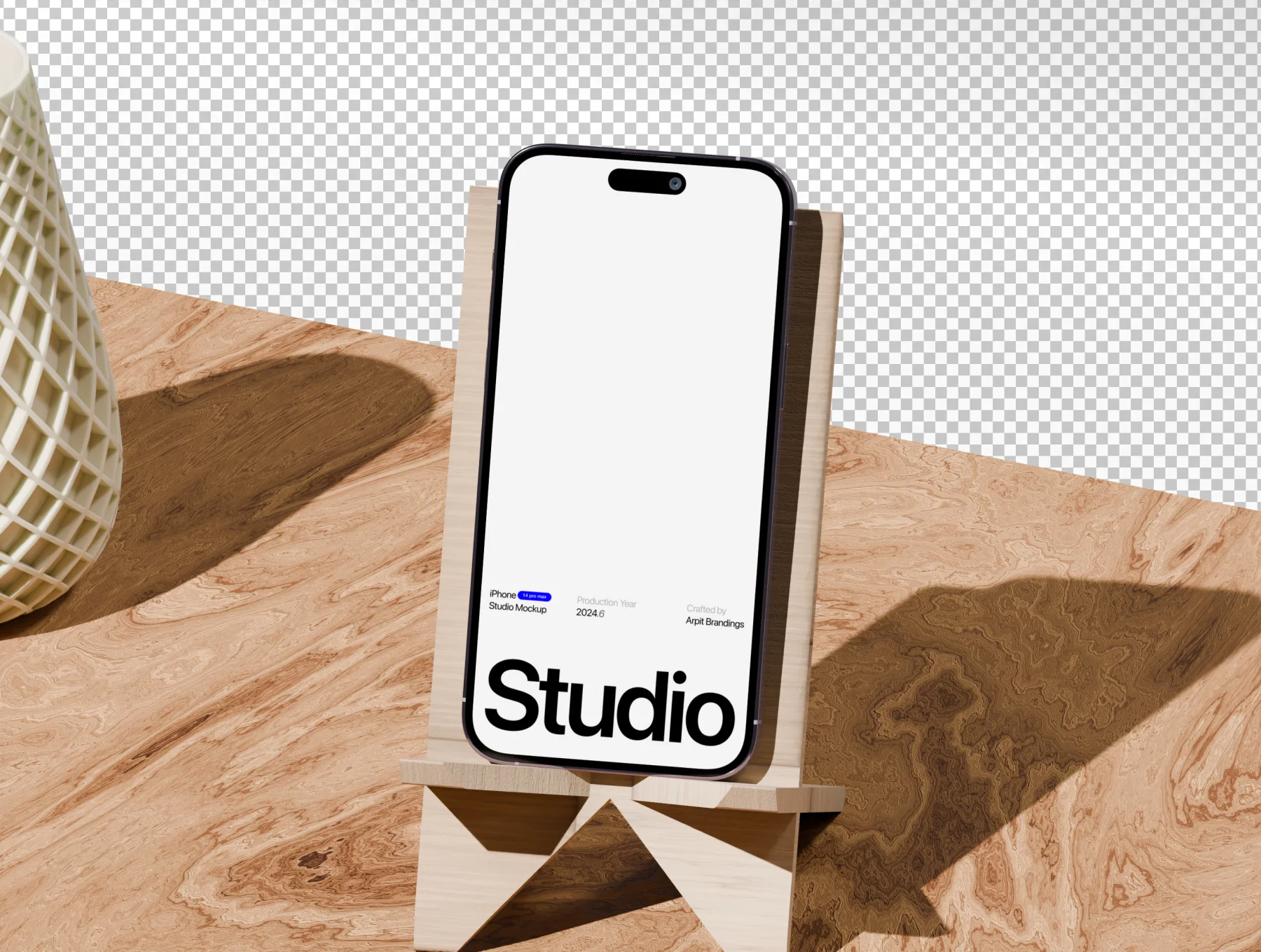 Animated Studio iPhone Mockup 2