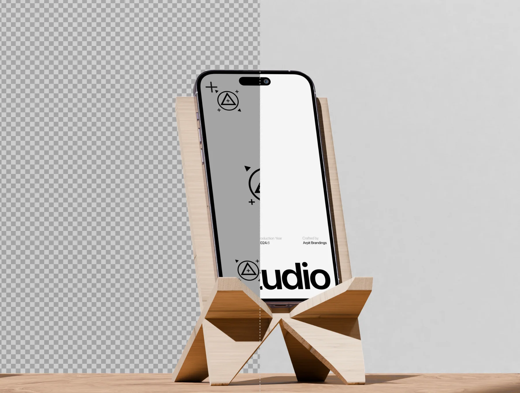 Animated Studio iPhone Mockup 4