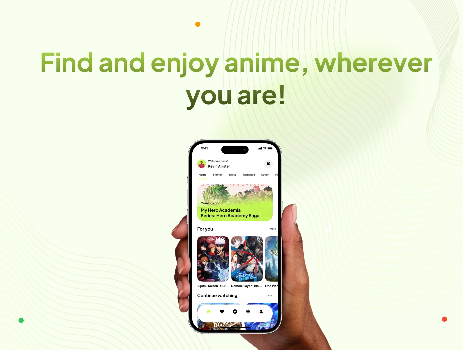 Animify - Anime Online Streaming App UI Kit 8