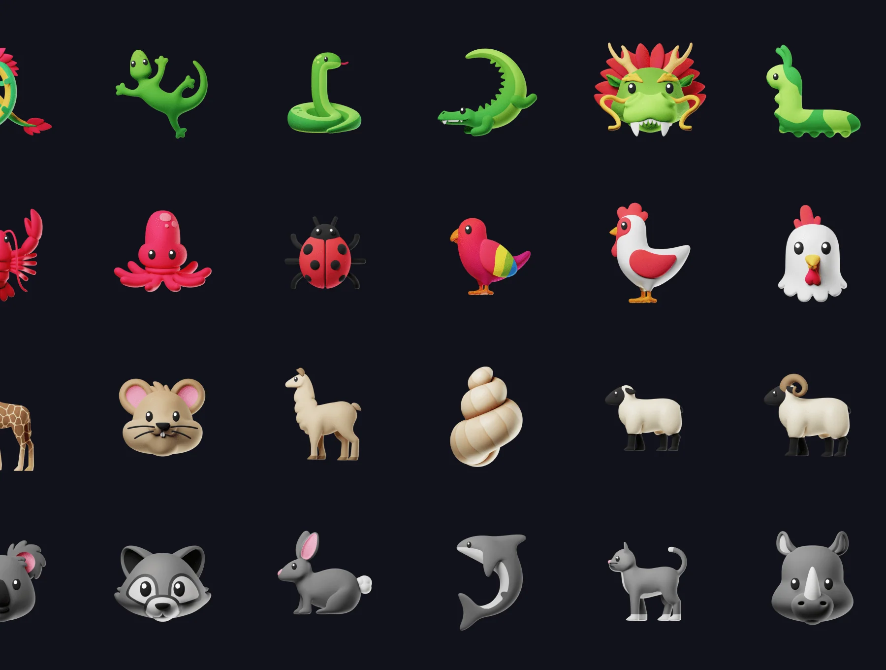 Animojis: 3D Icon Pack 5