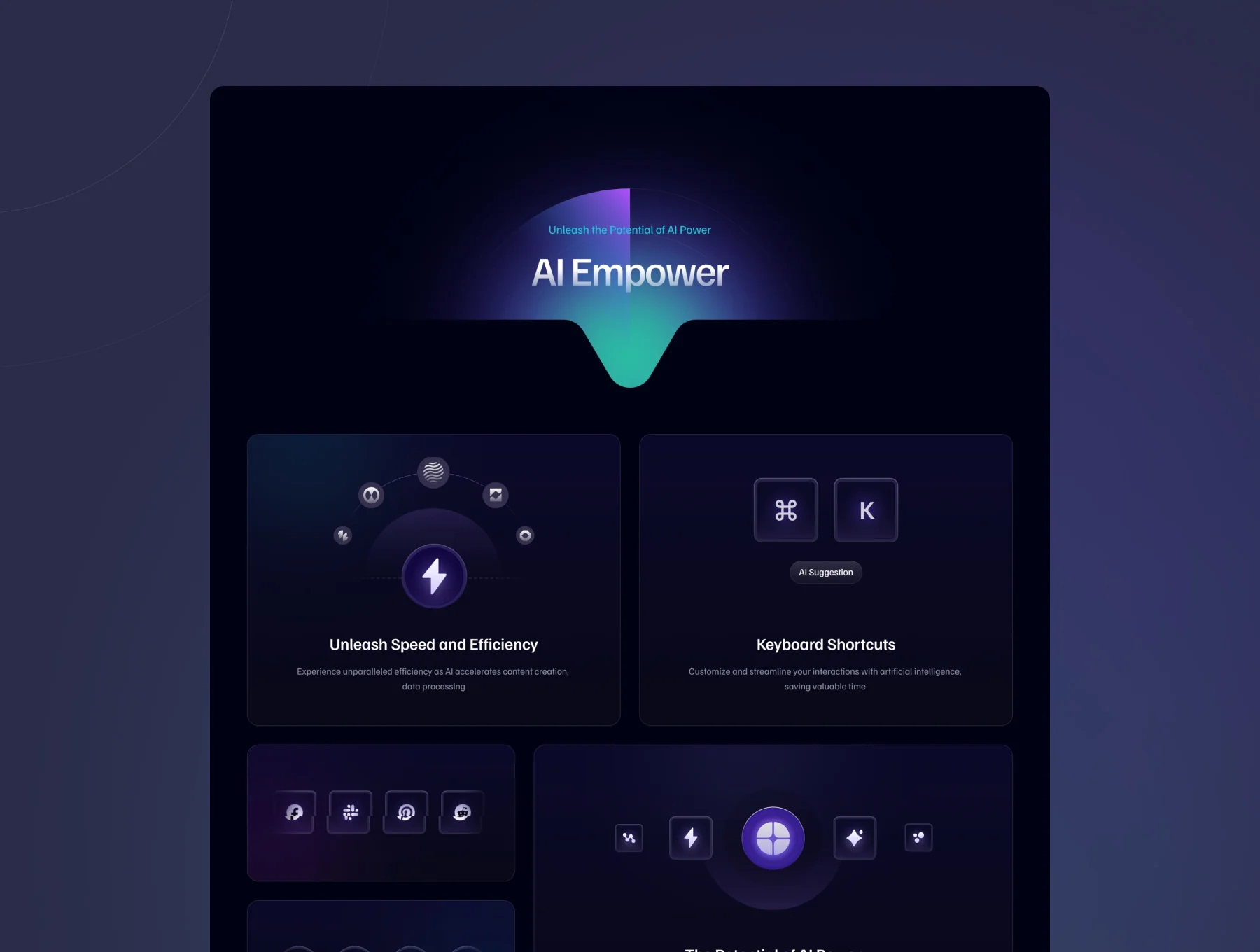 Anius - SaaS, Startup, AI Website Template 4