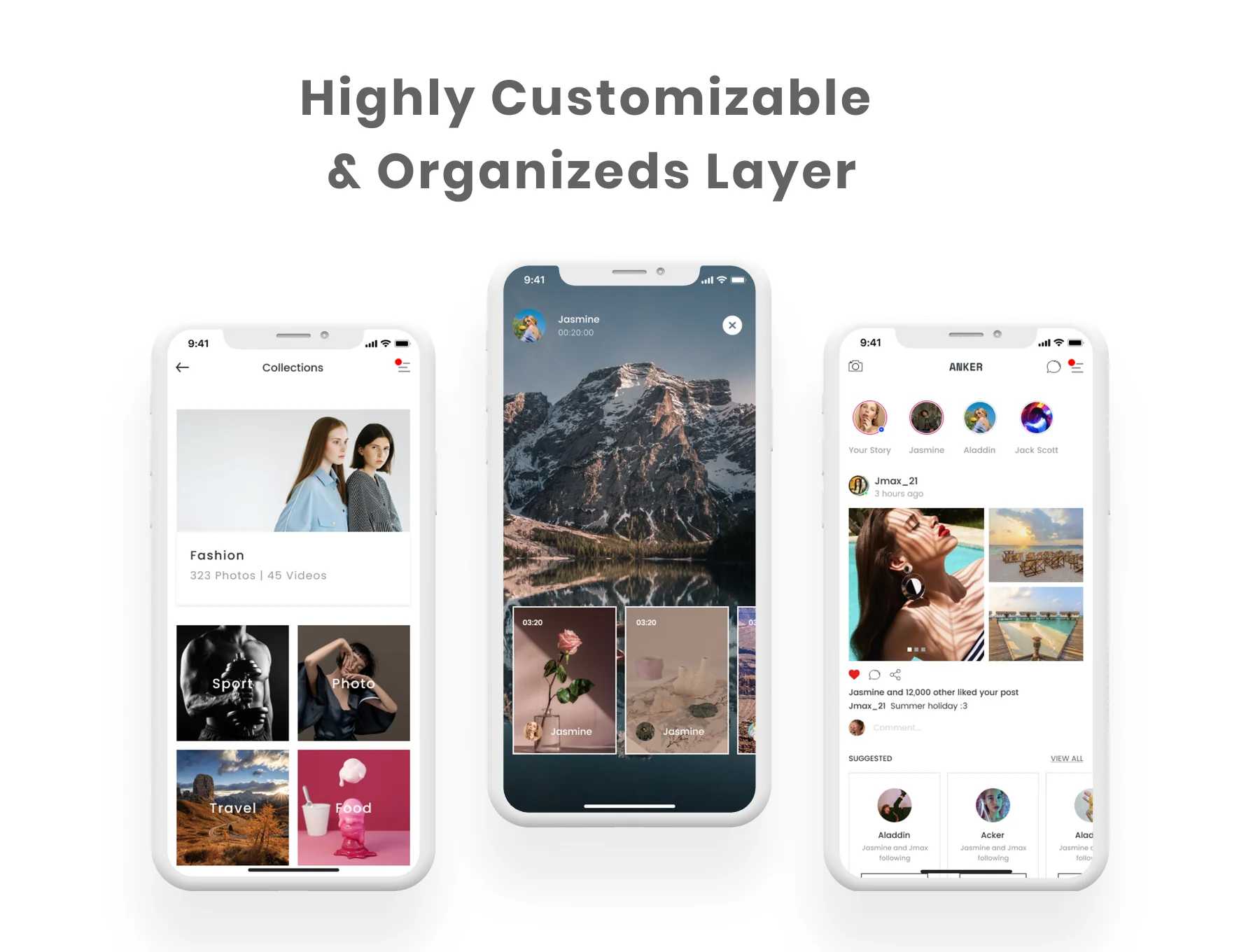 Anker Social UI Kit 3