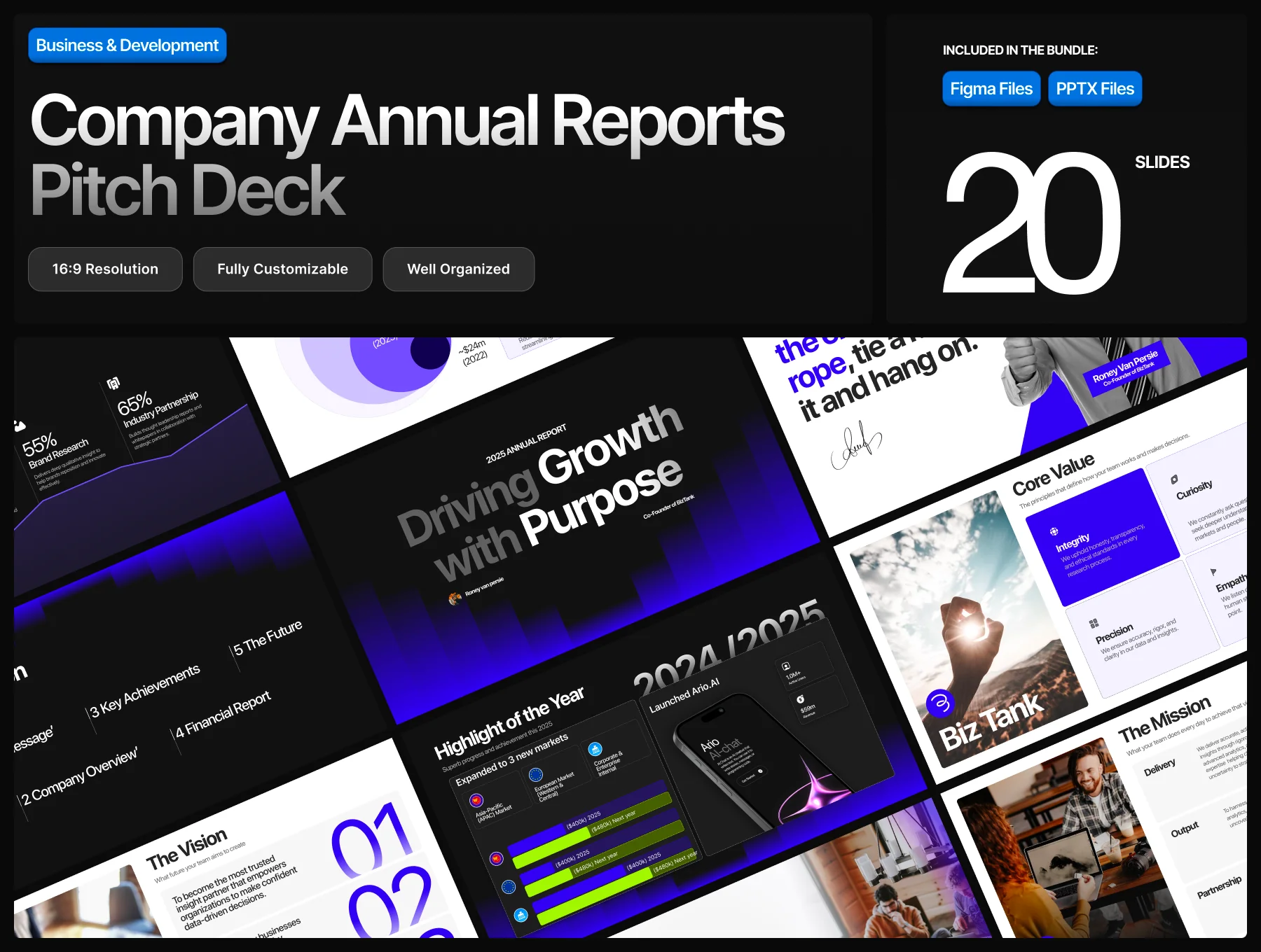 Annual Reports Pitch Deck