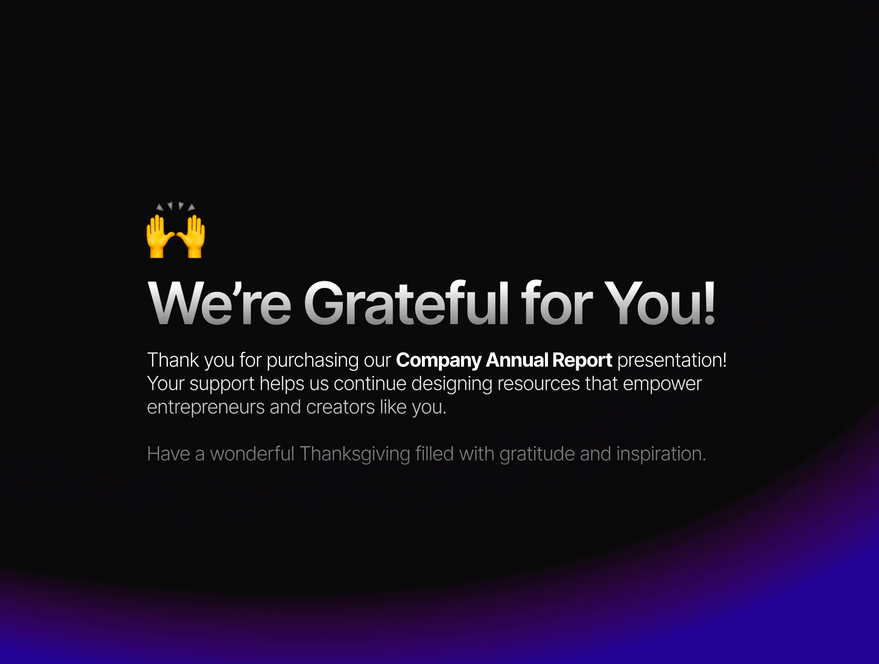 Annual Reports Pitch Deck 6