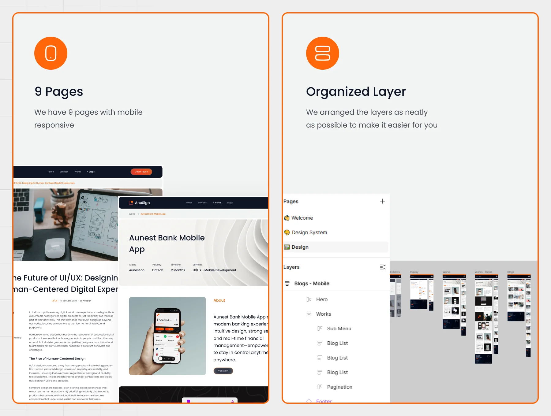 Anosign - Digital Agency Website Template 2