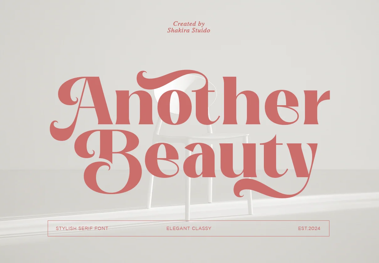 Another Beauty - Stylish Serif Font