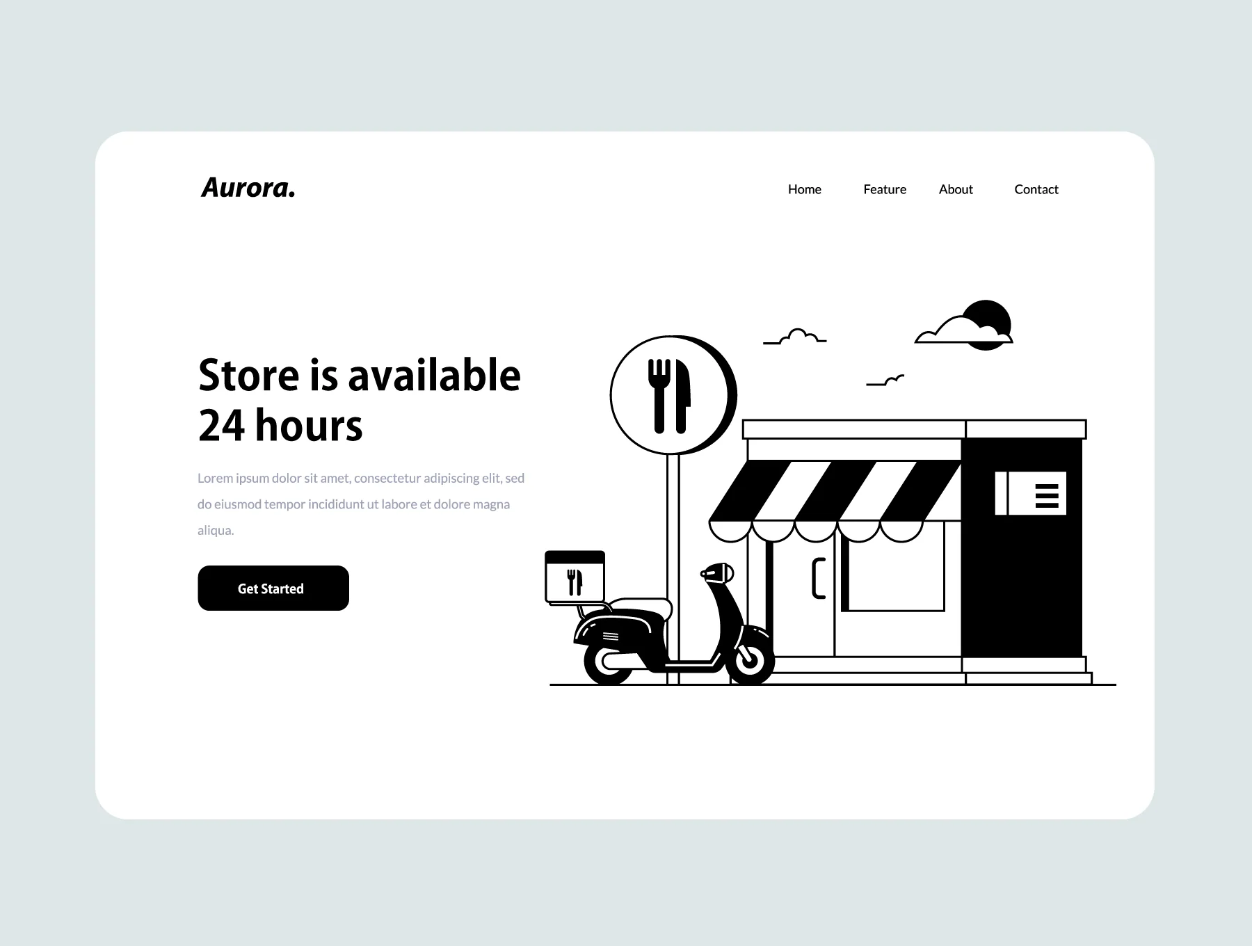 ANTA - Food Delivery Illustration Pack 3