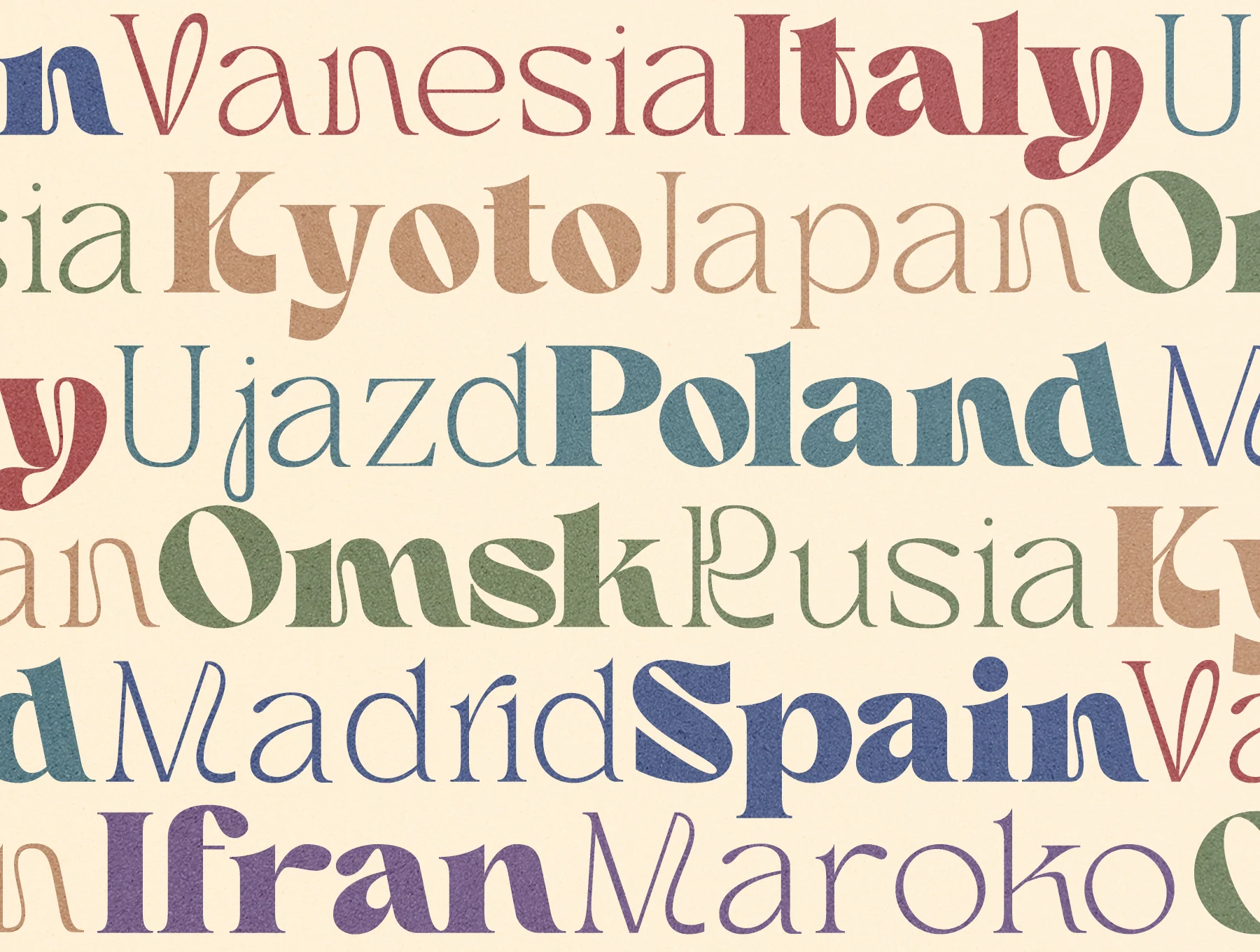 Anthy - Modern Decorative Family Font 5