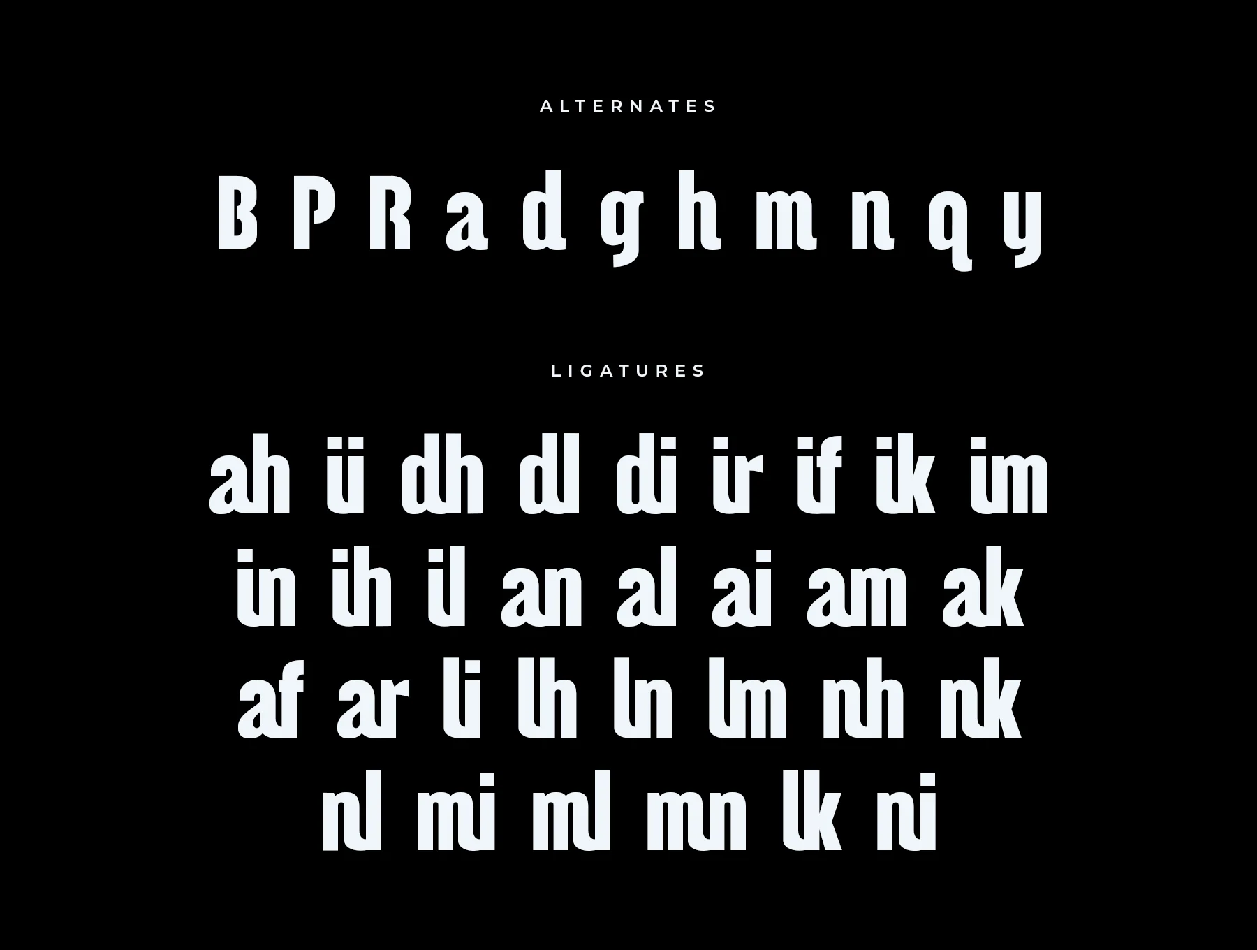 Anything Font 6