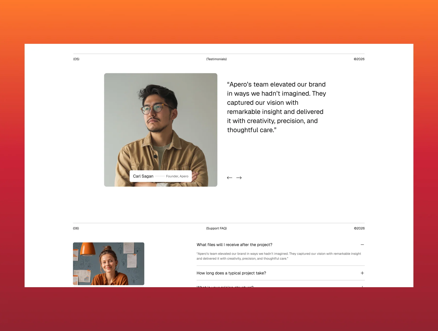 Apero-Portfolio & Agency Website Ui Kit 5