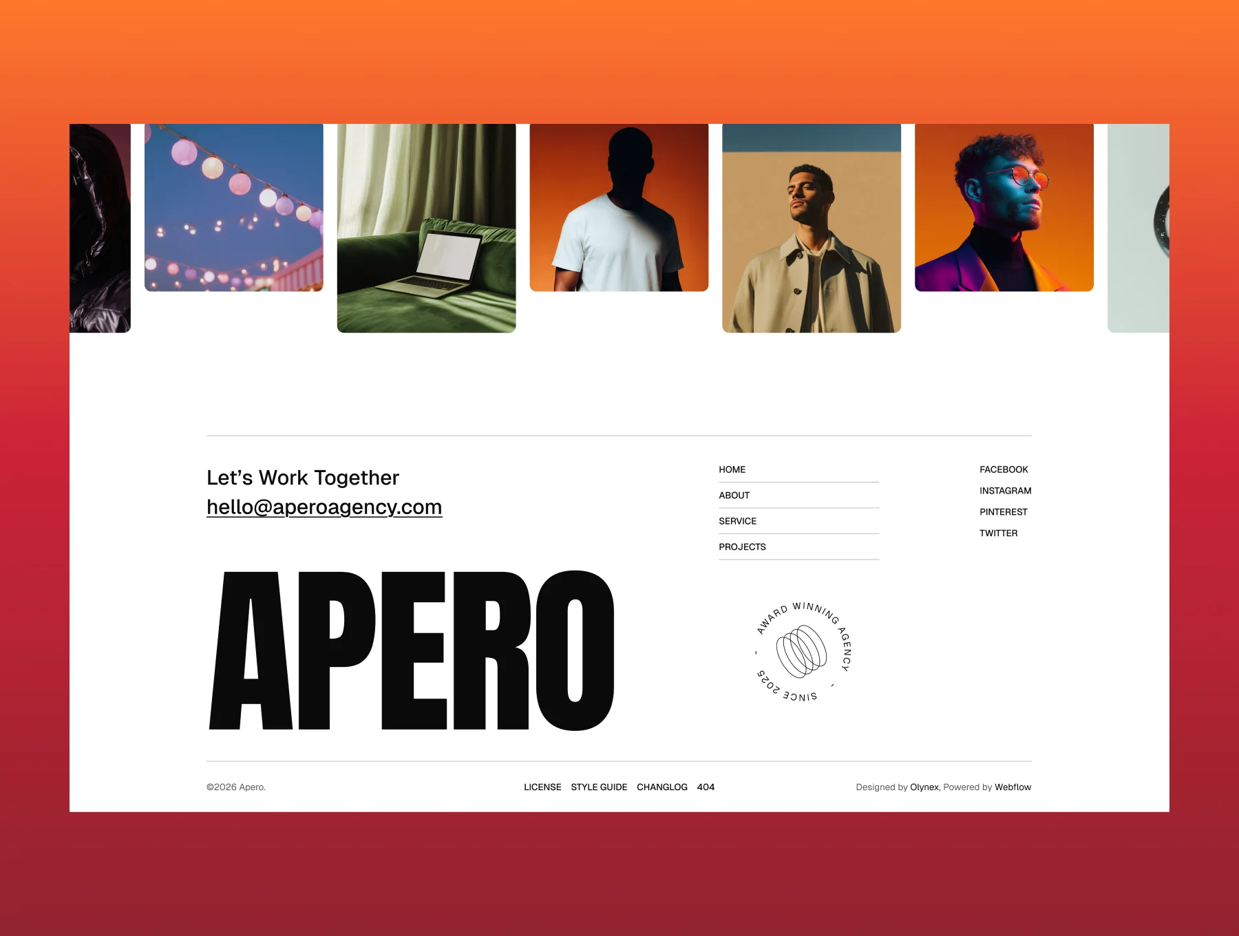 Apero-Portfolio & Agency Website Ui Kit 8