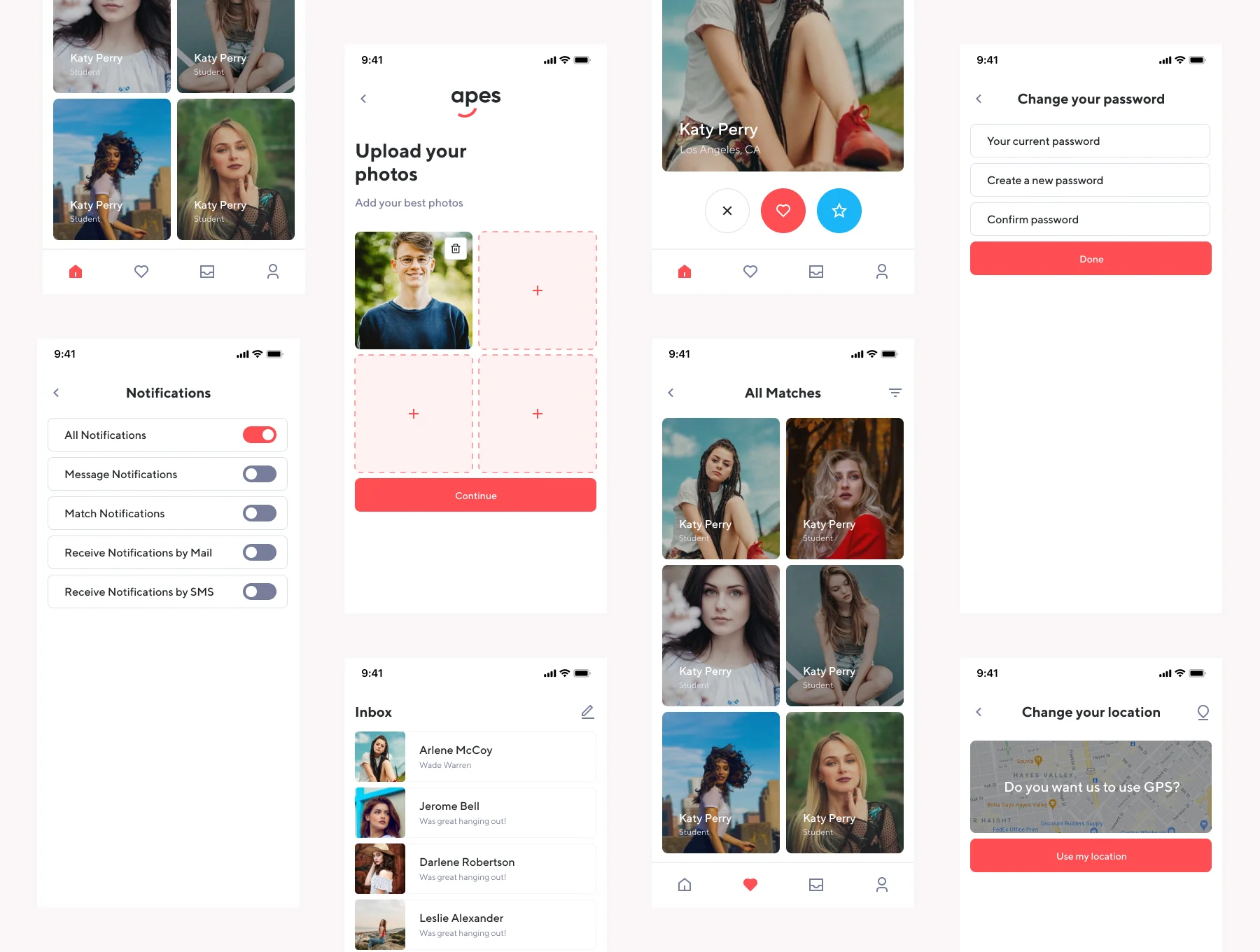 Apes Dating App UI Kit 6