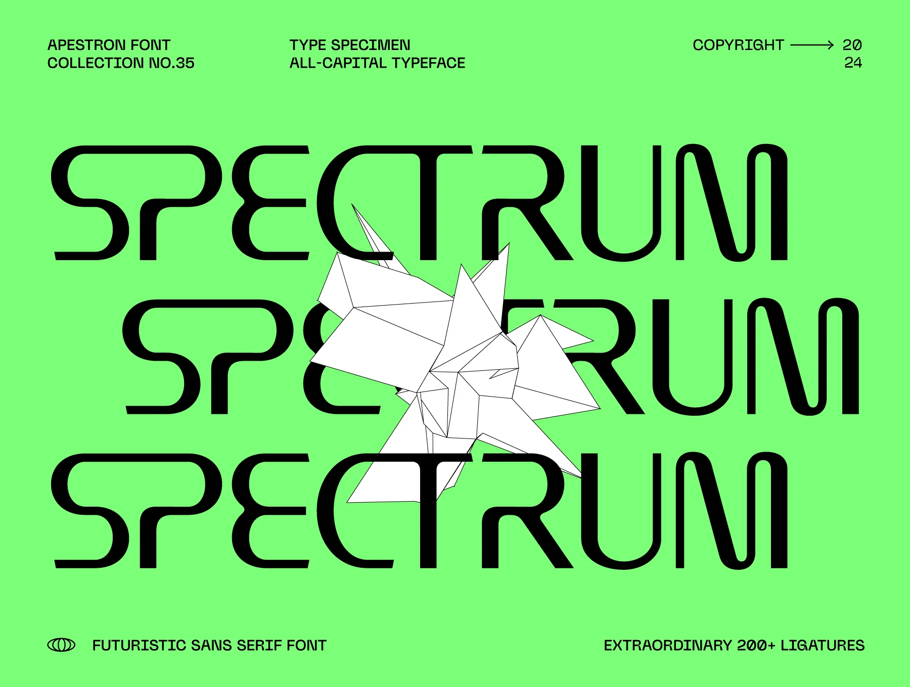 Apestron - Futuristic Font 2