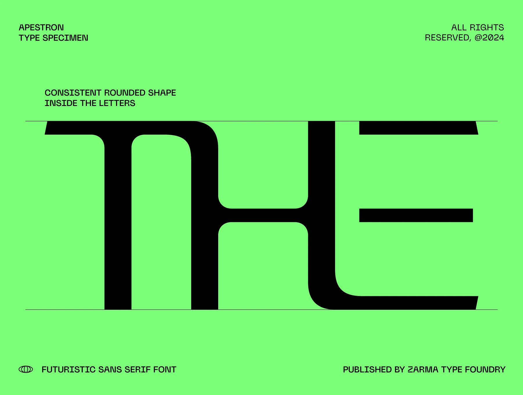 Apestron - Futuristic Font 3