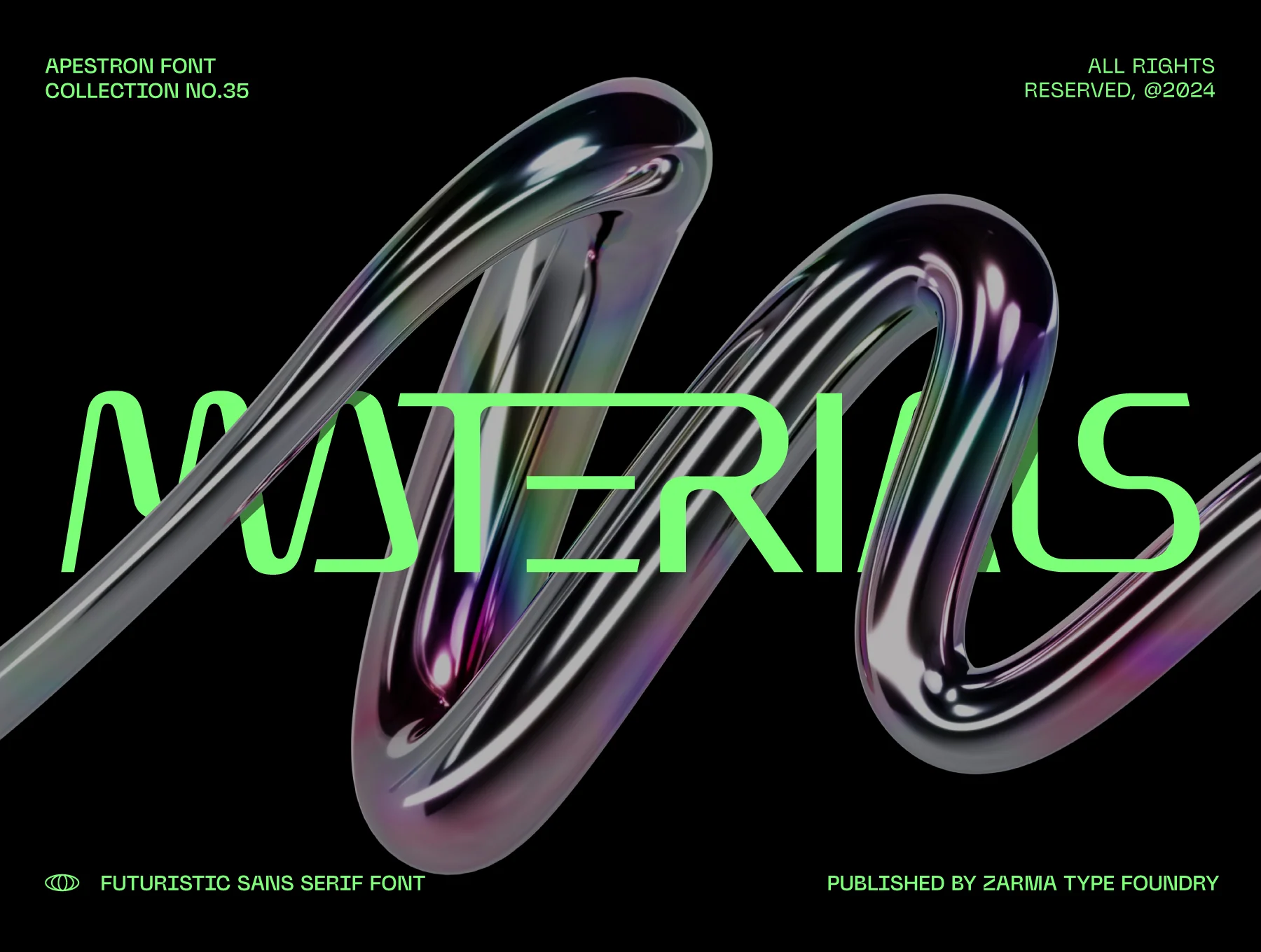 Apestron - Futuristic Font 4