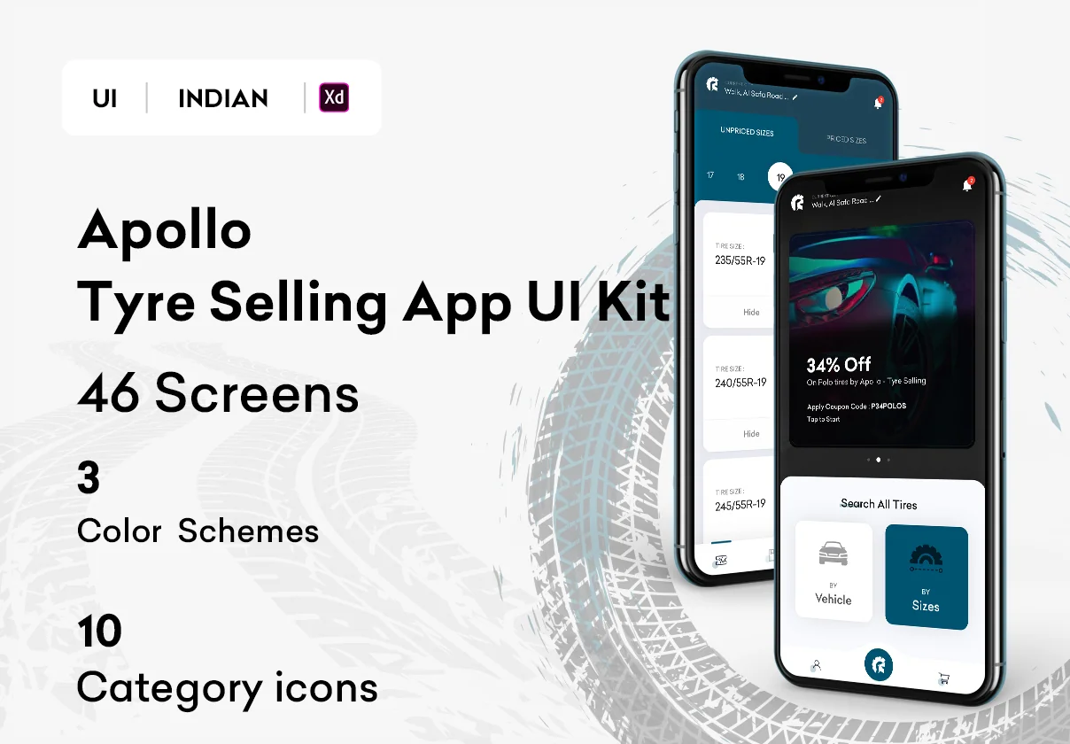 Apollo - Tyre Selling App UI Kit