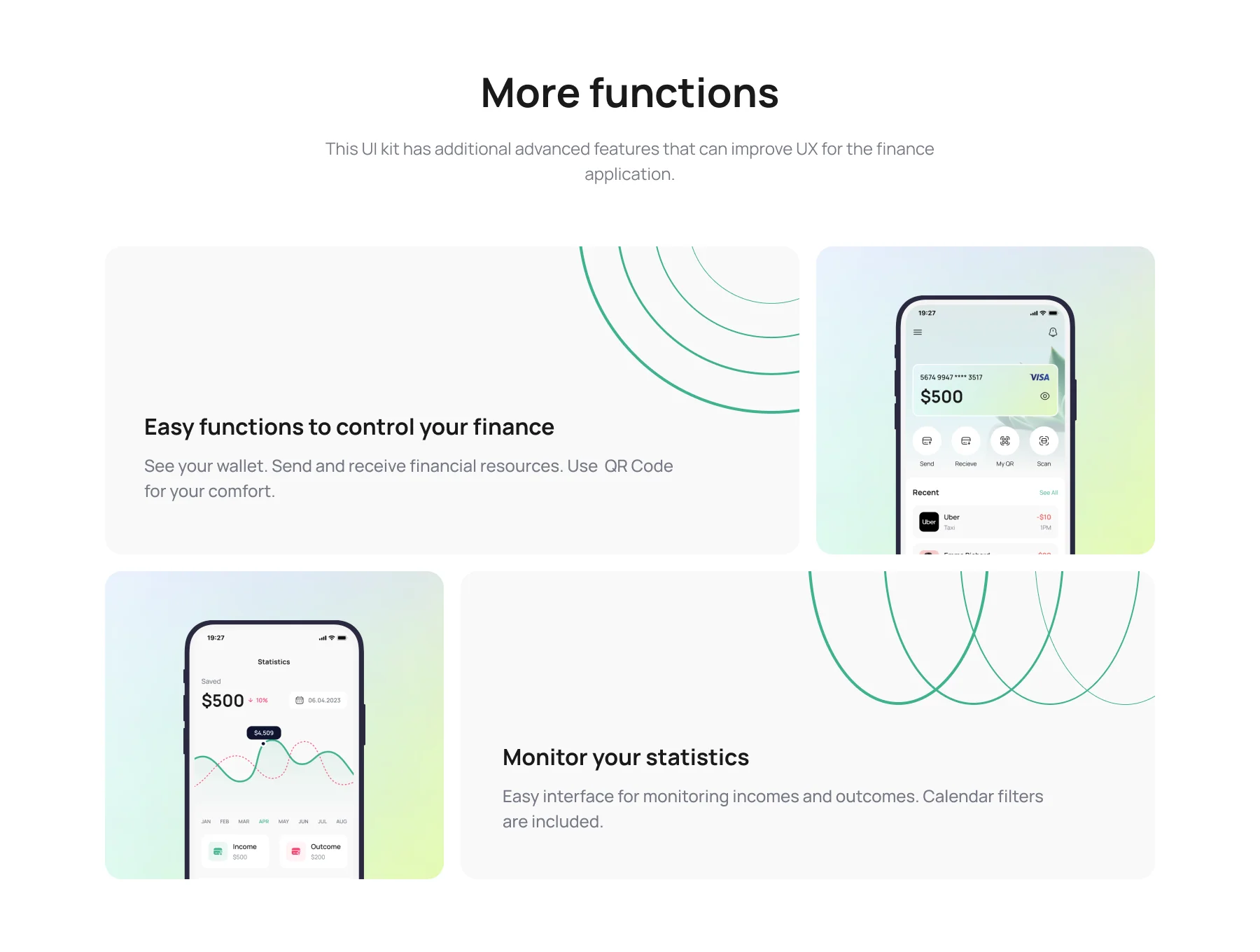 Finance App UI Kit 6