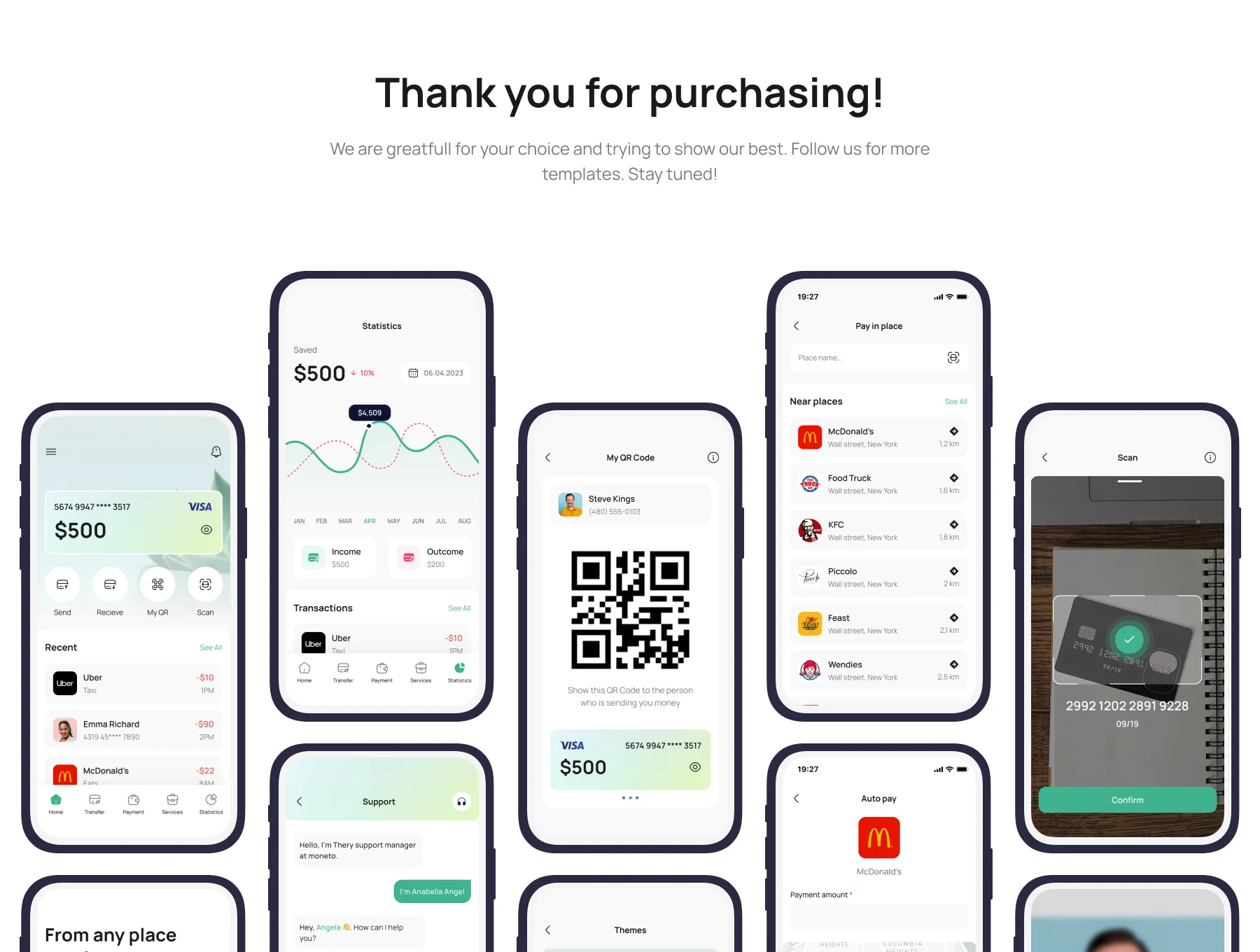 Finance App UI Kit 8