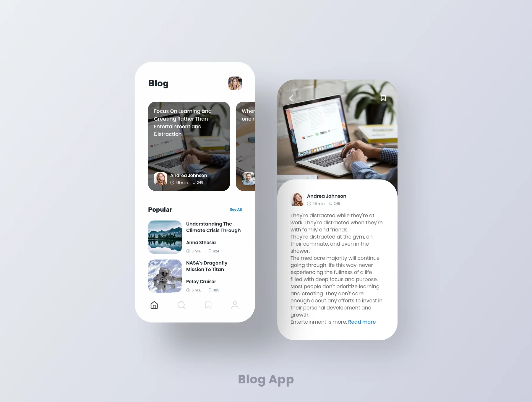 App Screens for Multipurpose 4