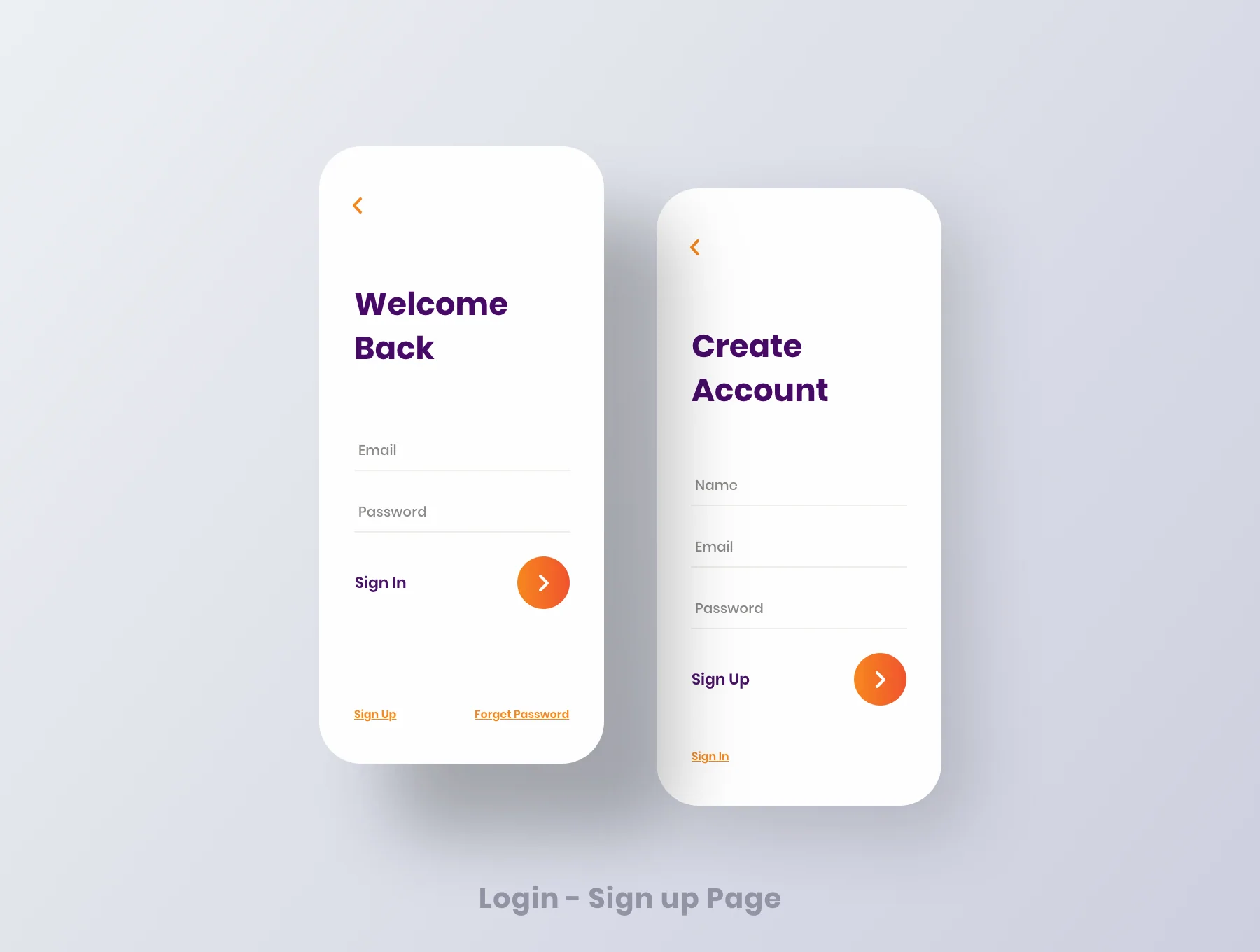App Screens for Multipurpose 5