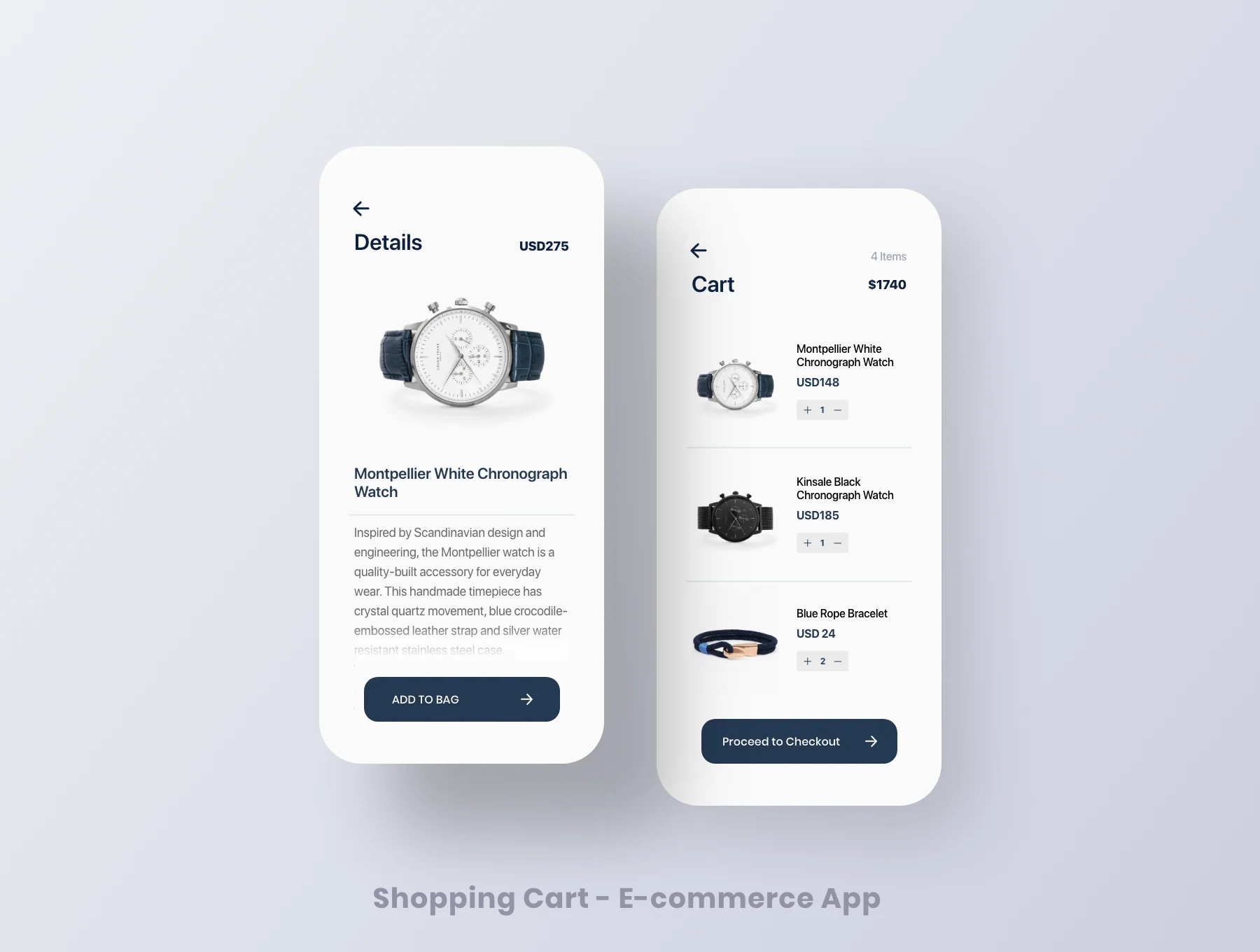 App Screens for Multipurpose 7