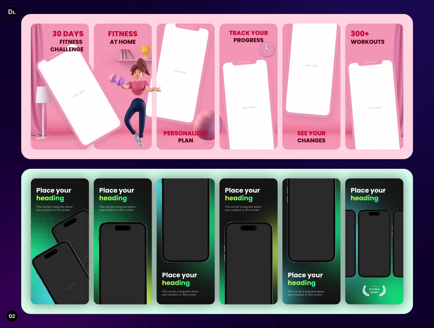 App Store Preview Screenshot Templates 4