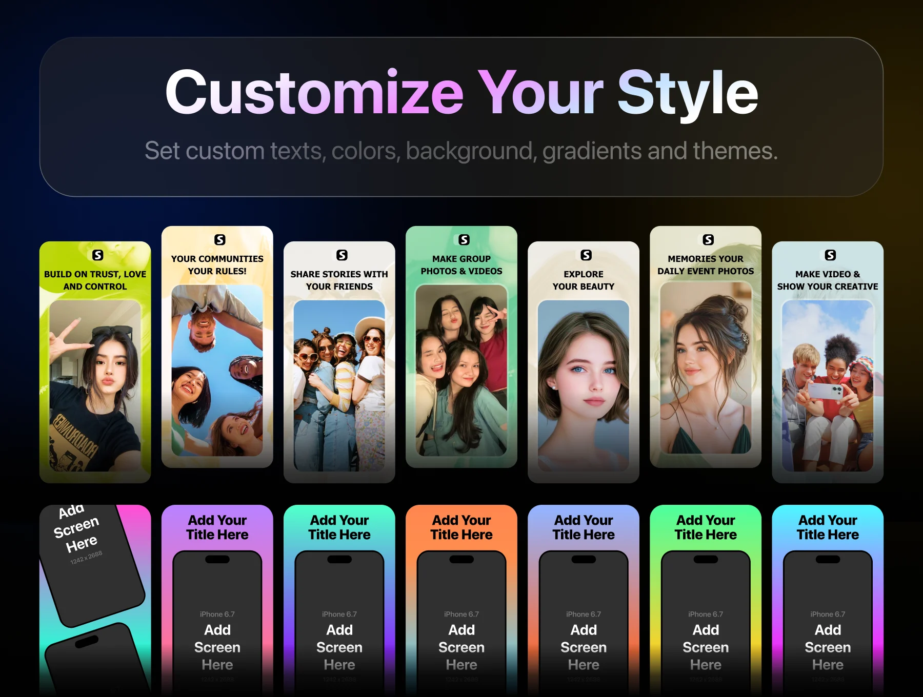 App Store Screenshot Premium Mockup 3