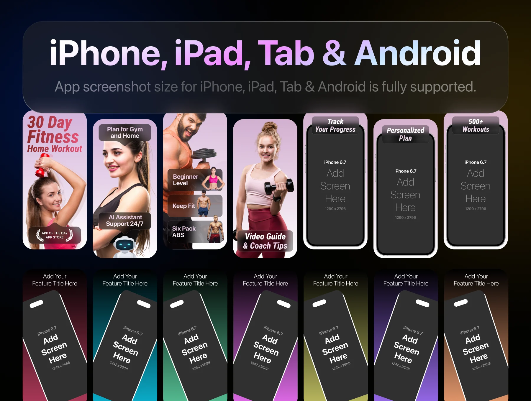 App Store Screenshot Premium Mockup 4