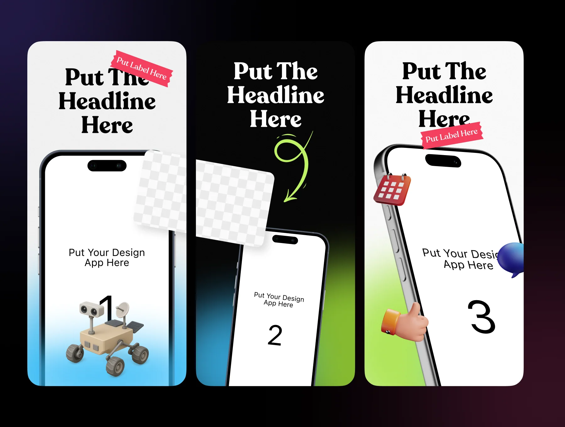 App Store Screenshot Template Kit 20 – 20+ Templates 3