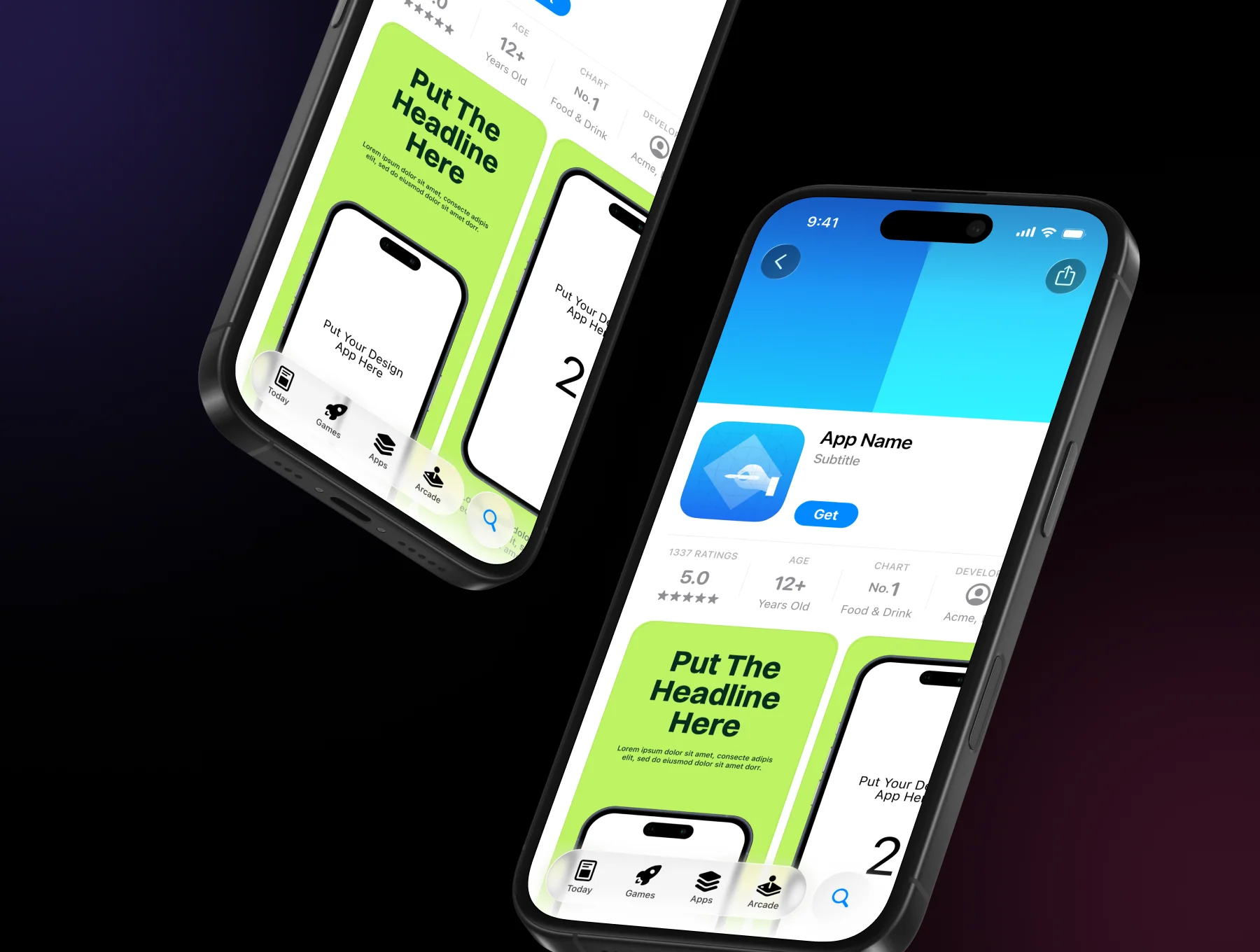 App Store Screenshot Template Kit 20 – 20+ Templates 6