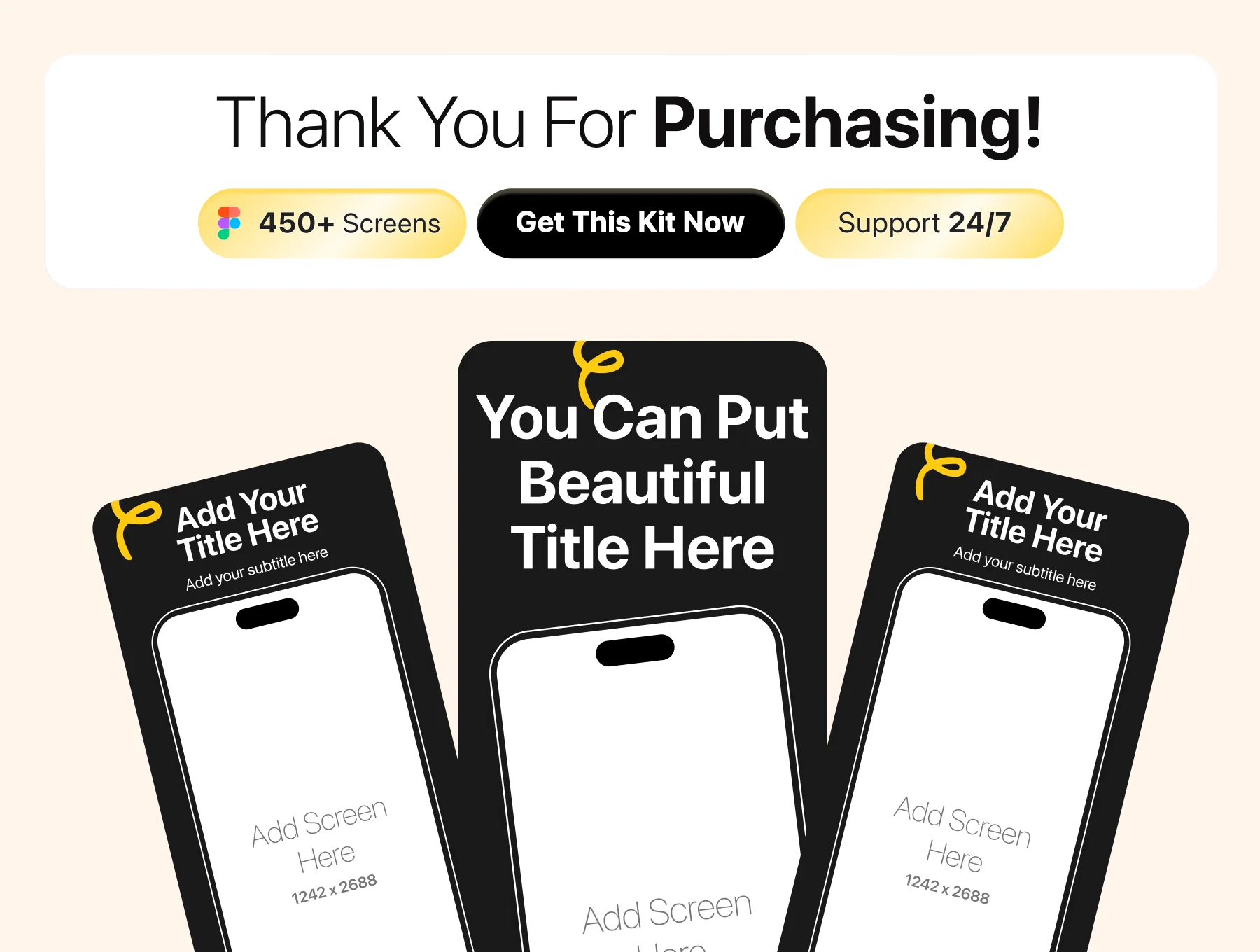 App Store Screenshot Templates & Mockups 6
