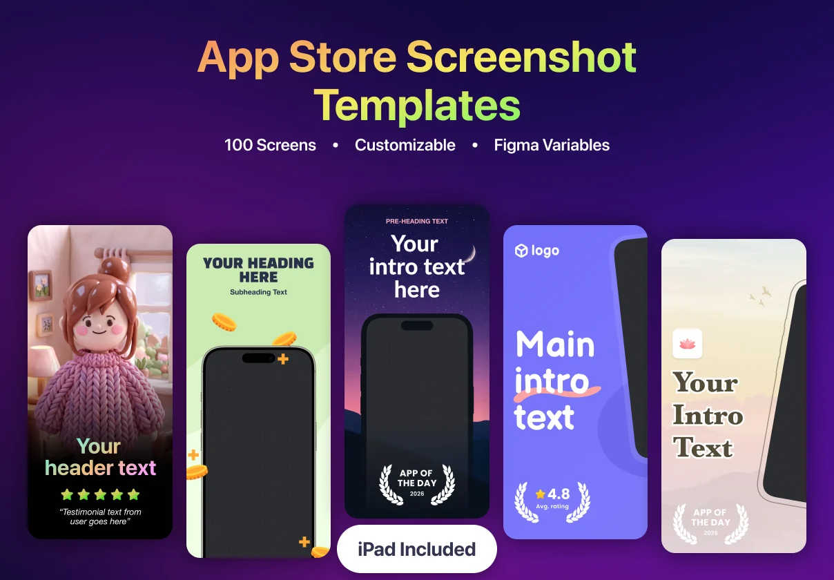 App Store Screenshot Templates