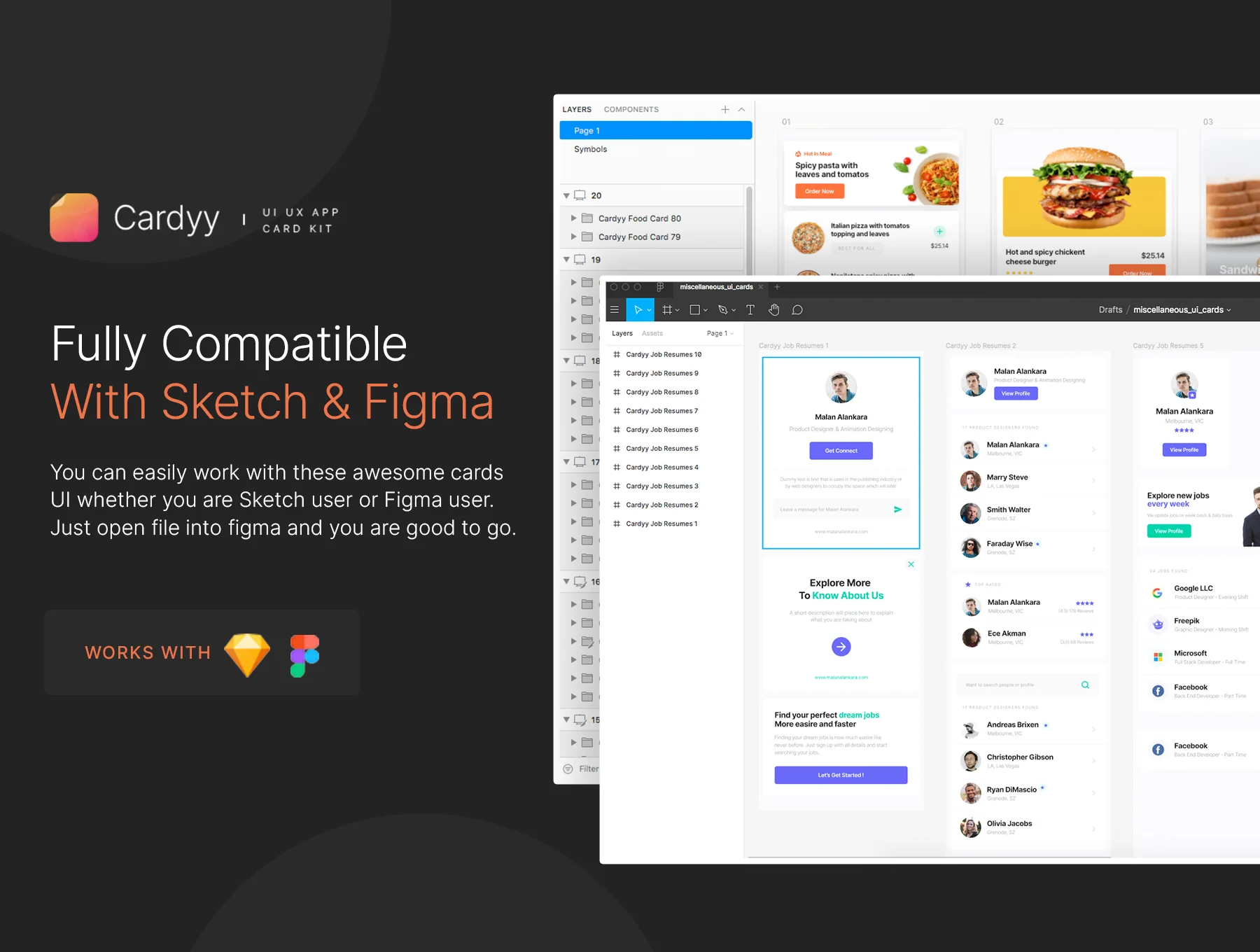 Cardyy - 950+ App UI Cards Kit 2
