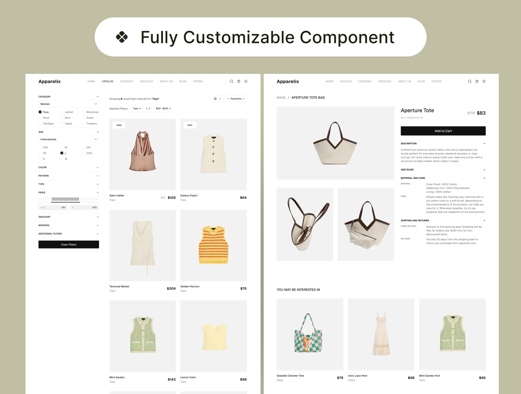Apparelix - Fashion Store Website 5