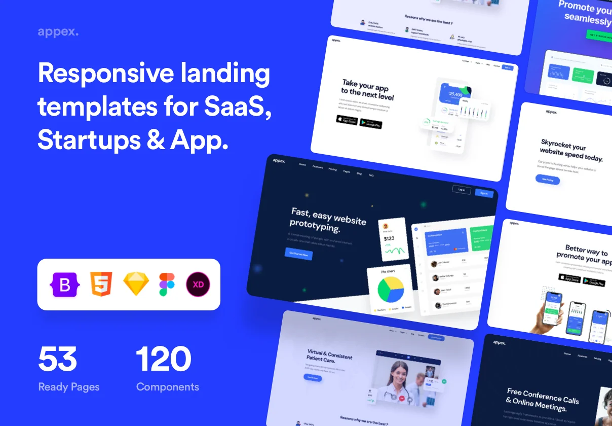 Appex - Bootstrap 5 Landing Templates
