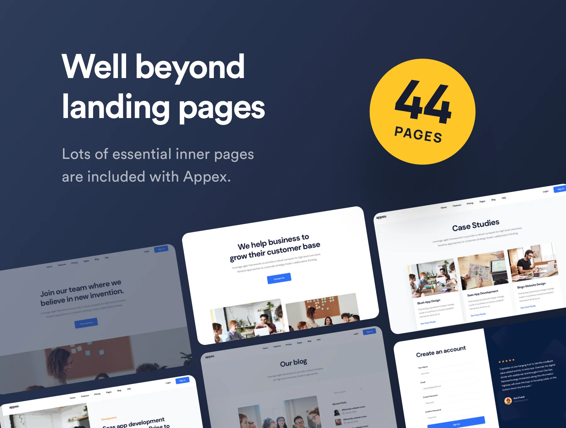 Appex - Bootstrap 5 Landing Templates 5