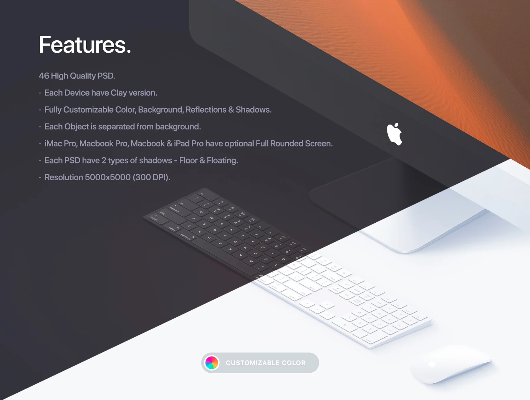 Apple 46 Devices Isometric Mockups 3