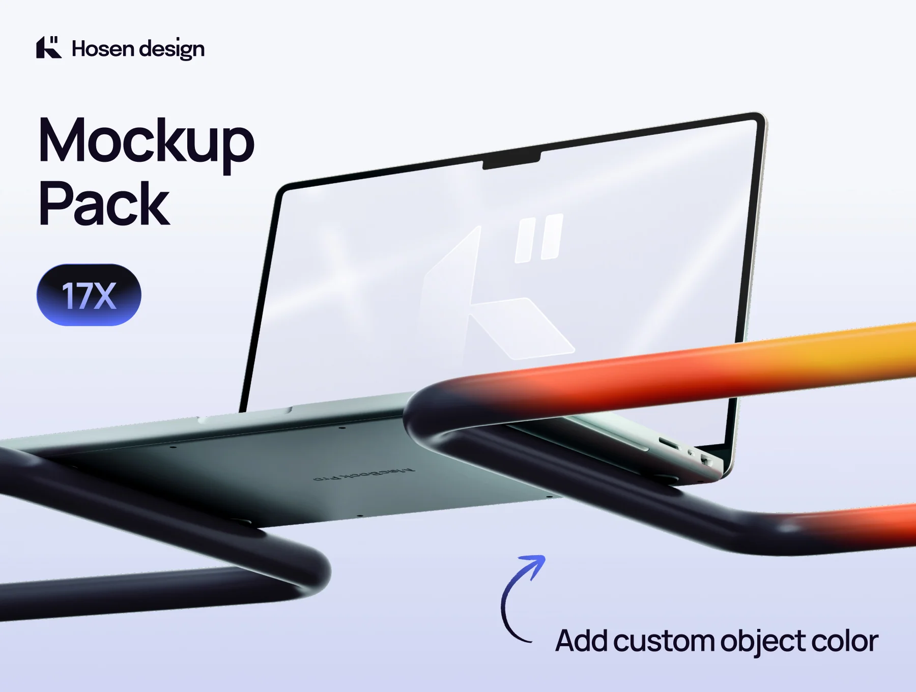 17 Device Mockups — Scene with a metal chair (PSD & FIG)