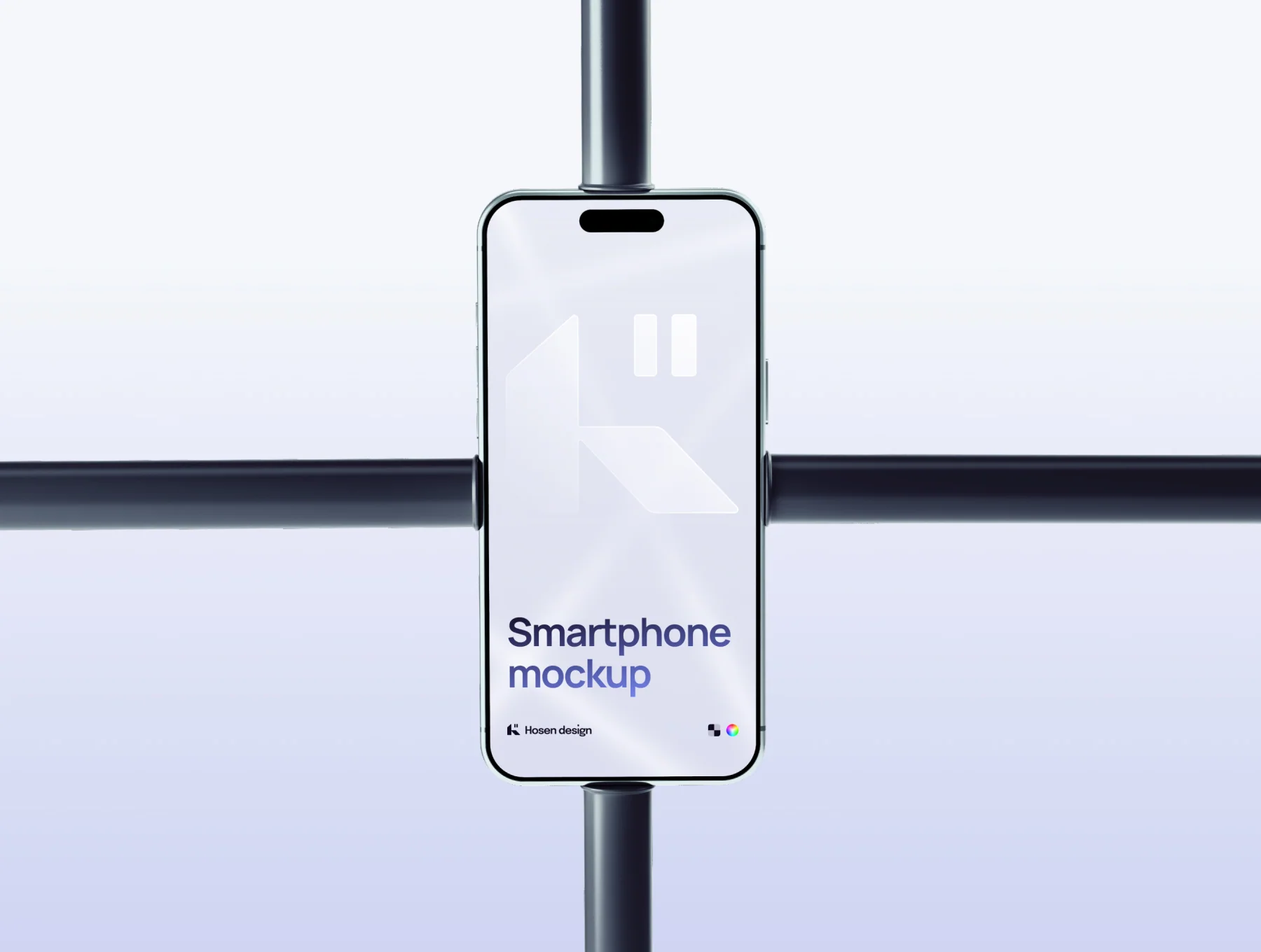 17 Device Mockups — Scene with a metal chair (PSD & FIG) 6