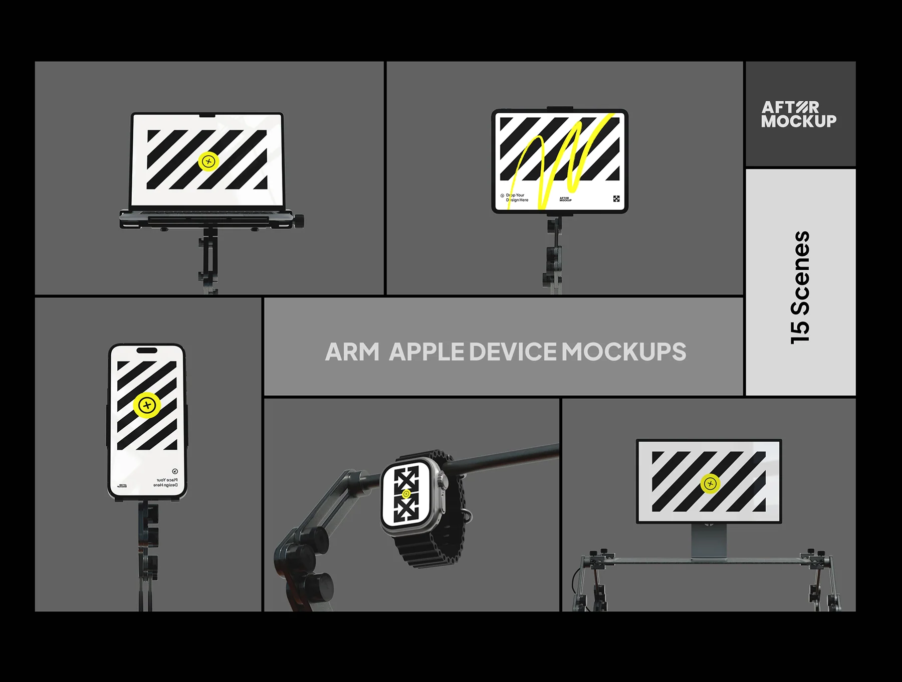Apple Device Mockups - Arms
