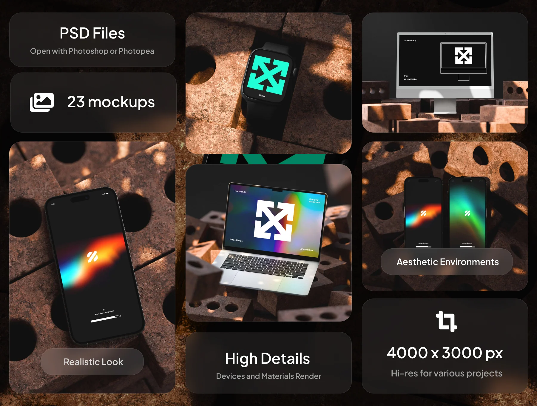 Apple Devices Mockups Bricy