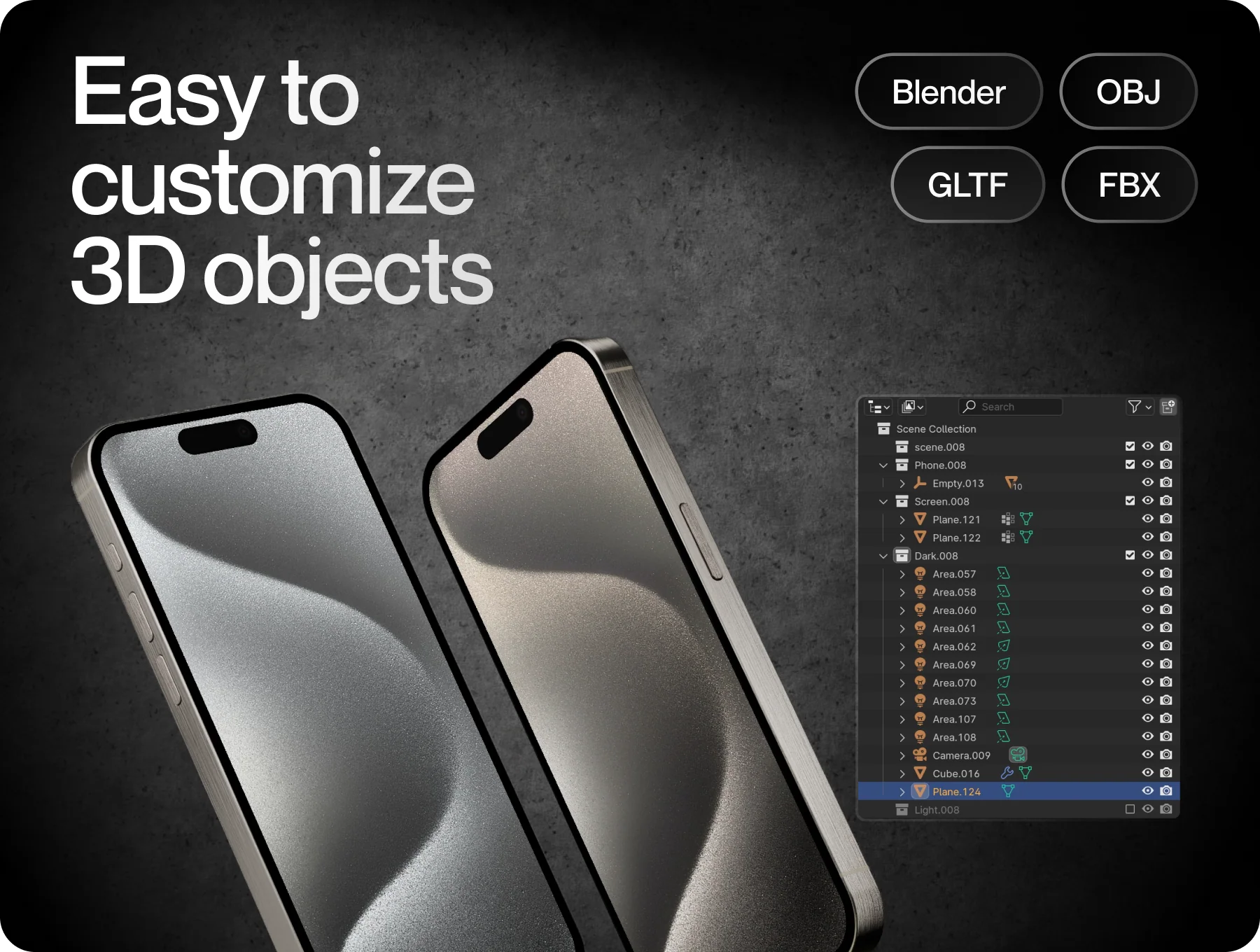 Apple iPhone 15 Pro Mockup 7