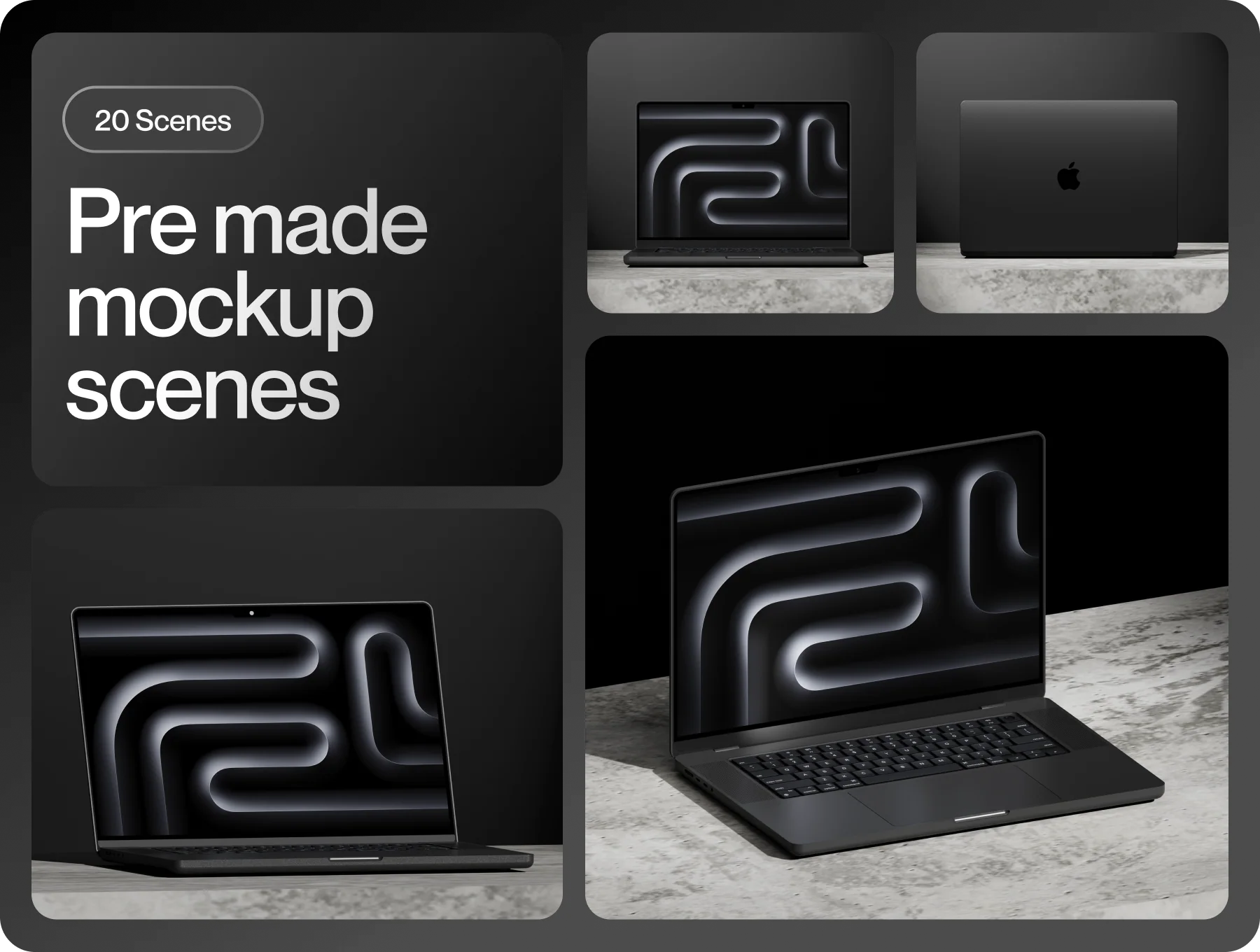 Apple Macbook Pro Mockup 7