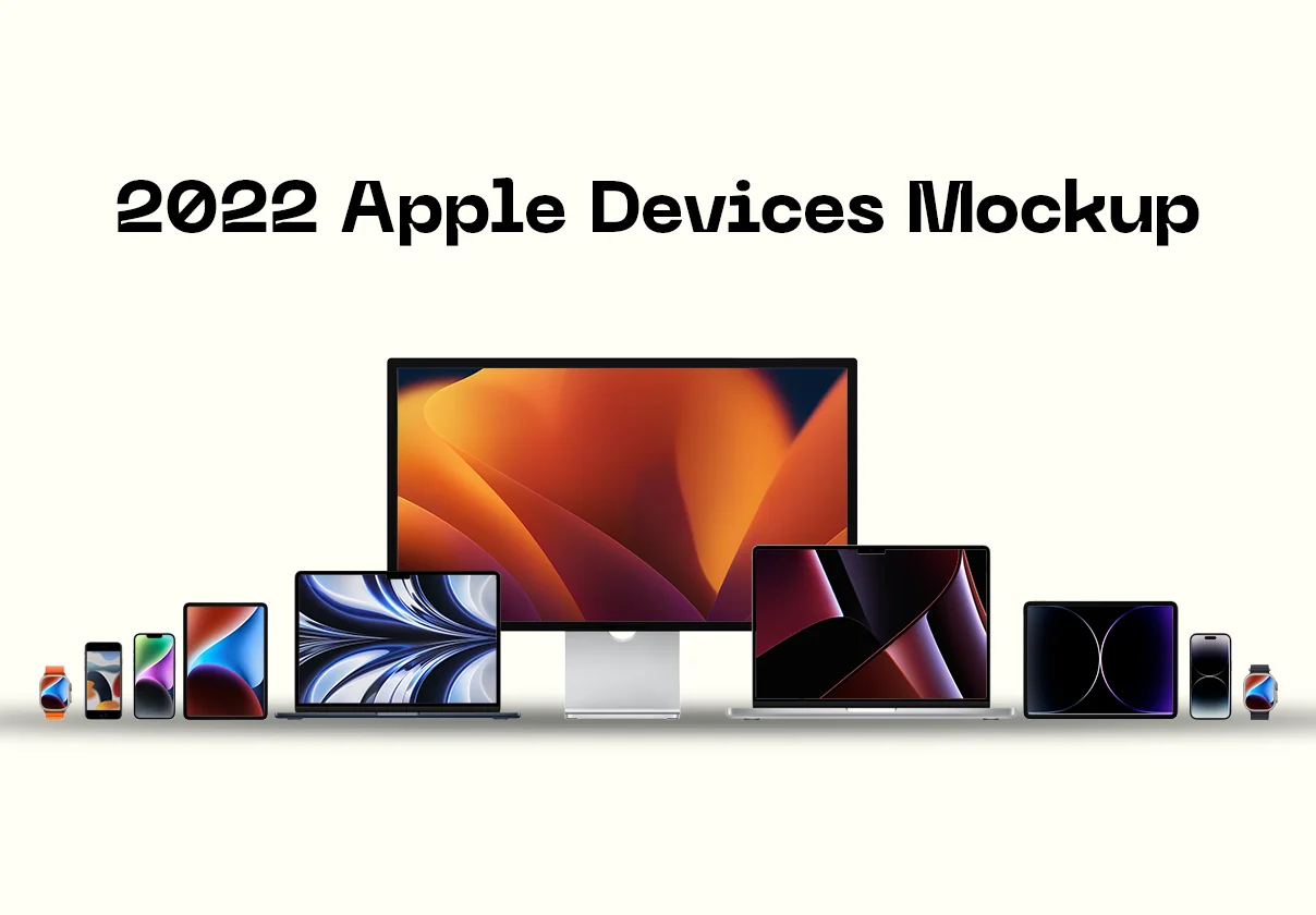 2022 Apple Device Mockups