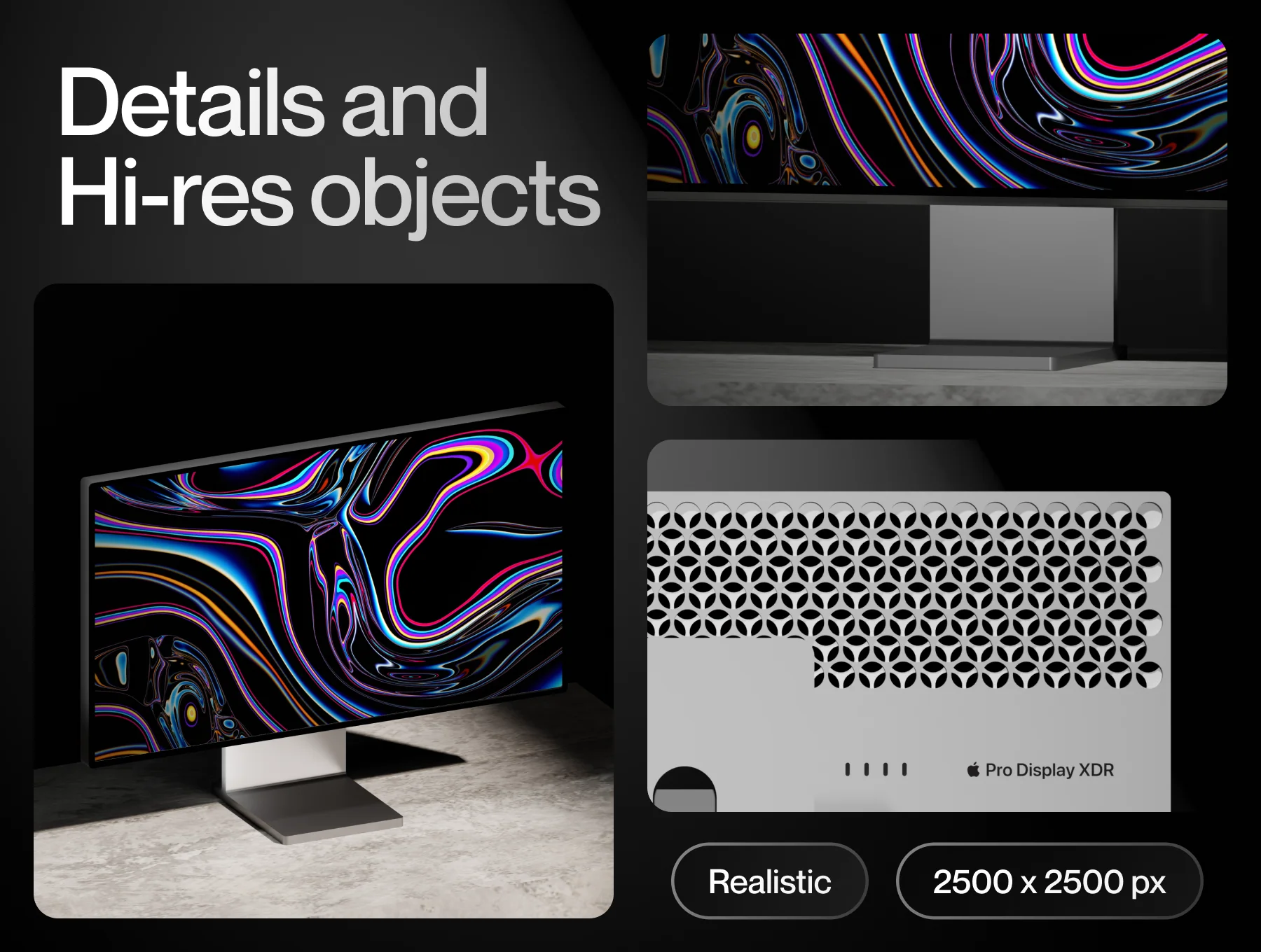 Apple Pro Display XDR Mockup 4