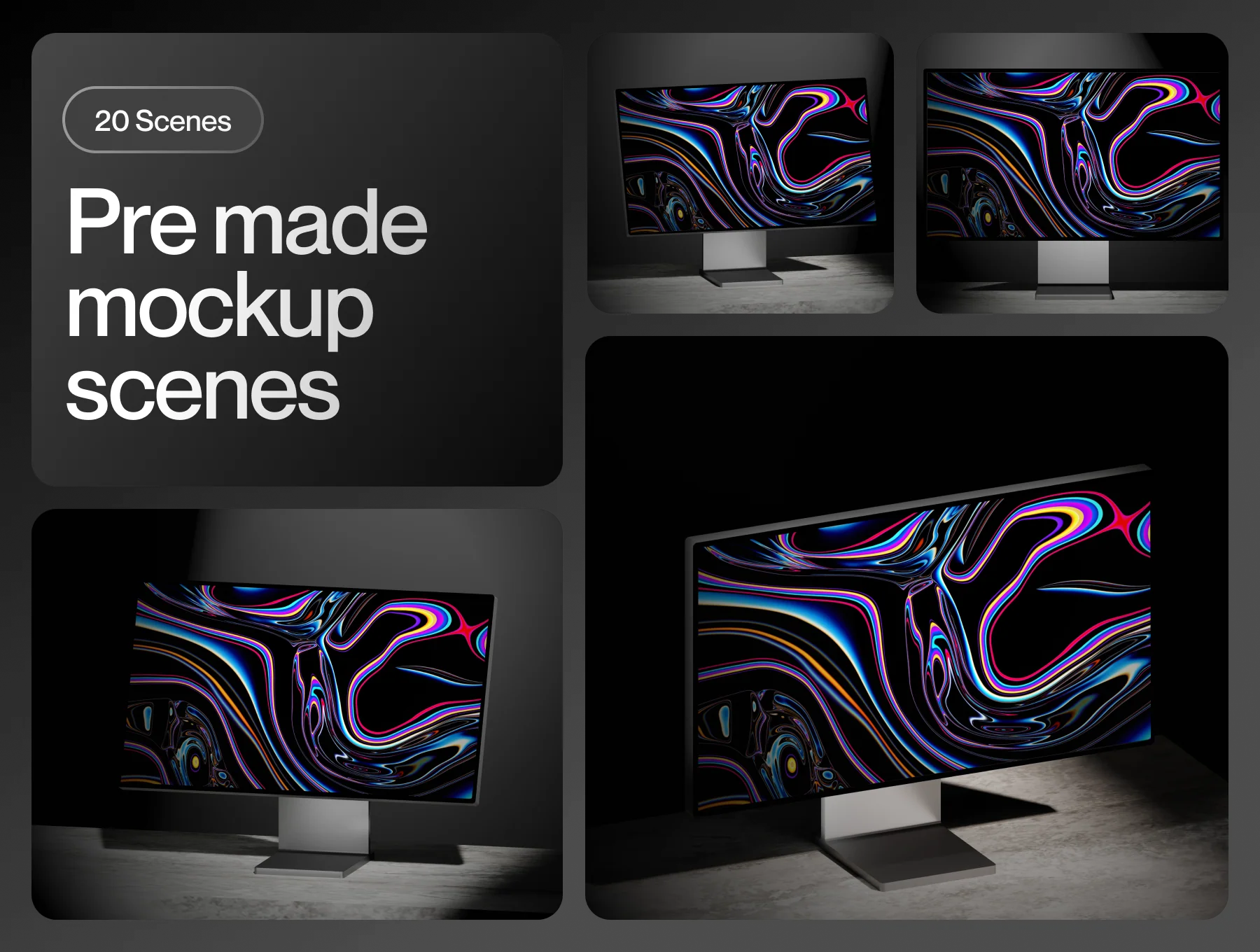 Apple Pro Display XDR Mockup 7