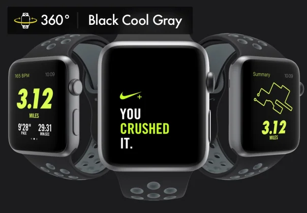 Apple Watch Nike Gray
