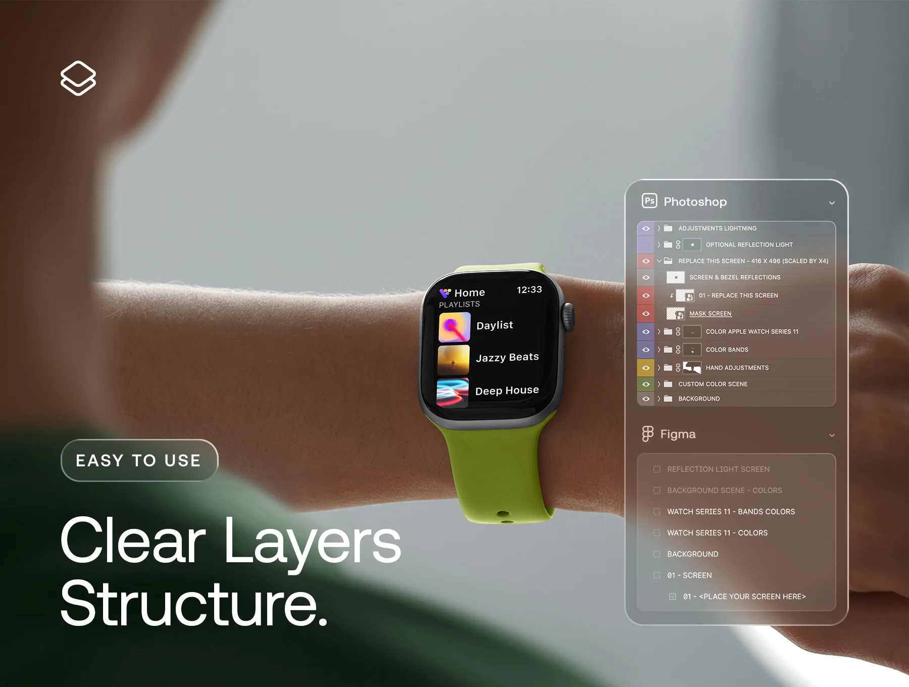Apple Watch Series 11 in Hand Mockups 5
