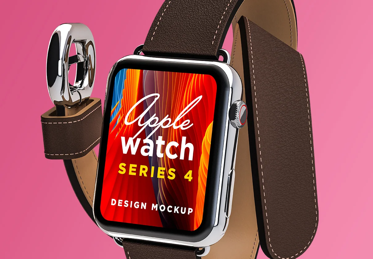 Apple Watch Series 4 Mockup 01